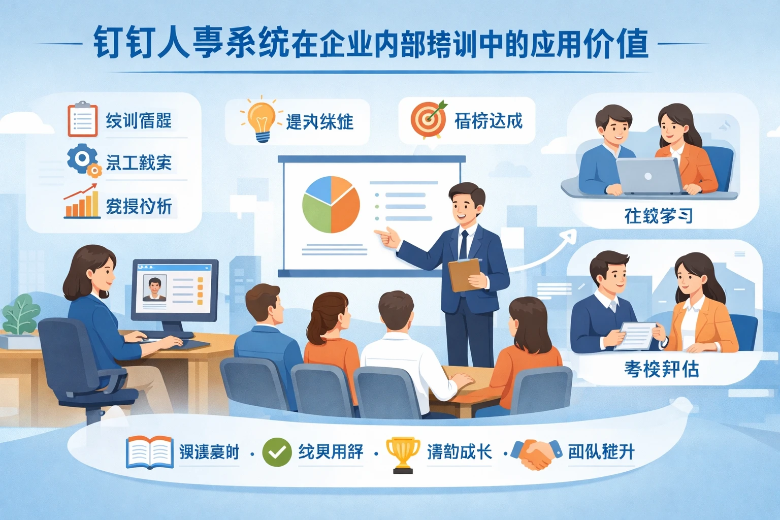 钉钉人事系统在企业内部培训中的应用价值