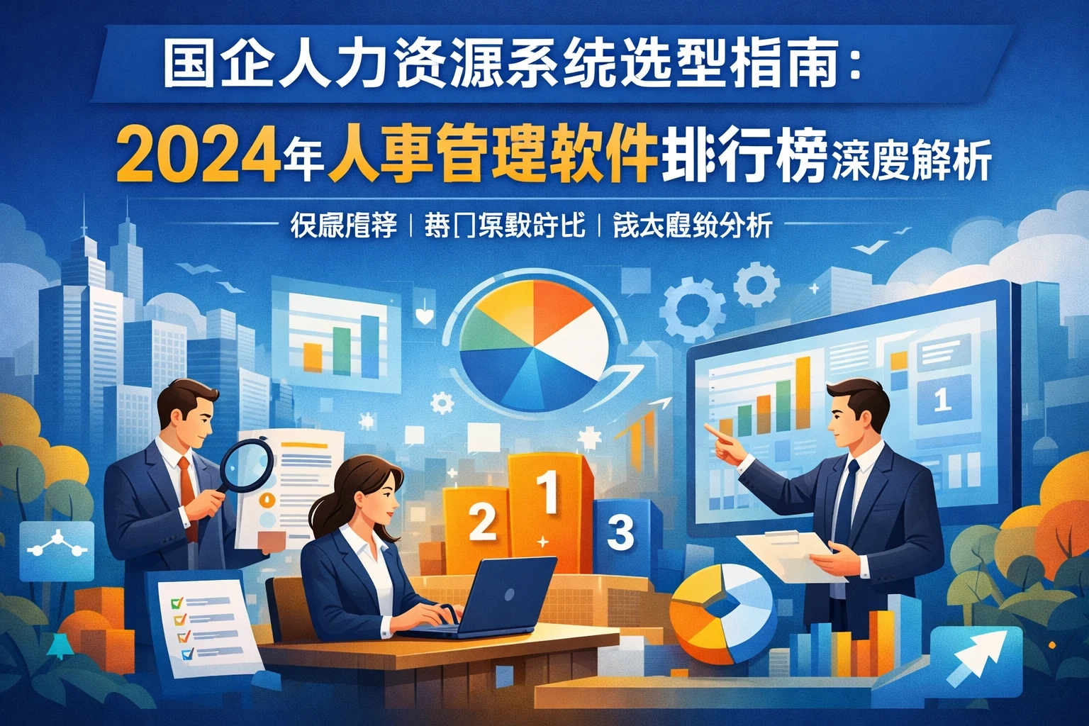 国企人力资源系统选型指南：2024年人事管理软件排行榜深度解析