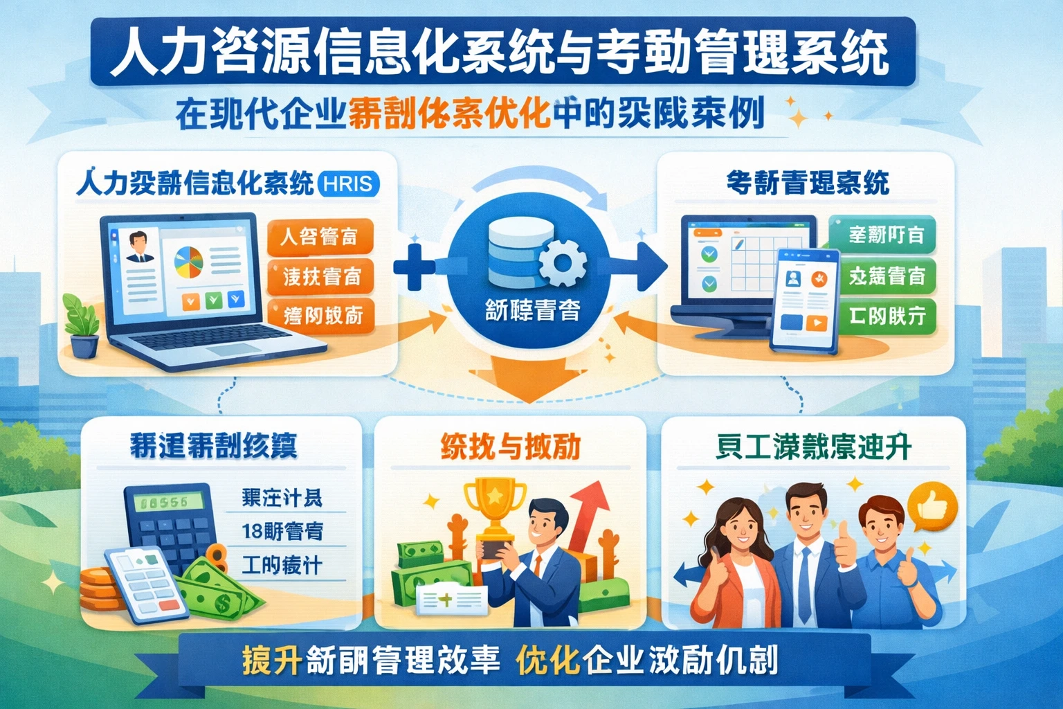 人力资源信息化系统与考勤管理系统在现代企业薪酬体系优化中的实践案例