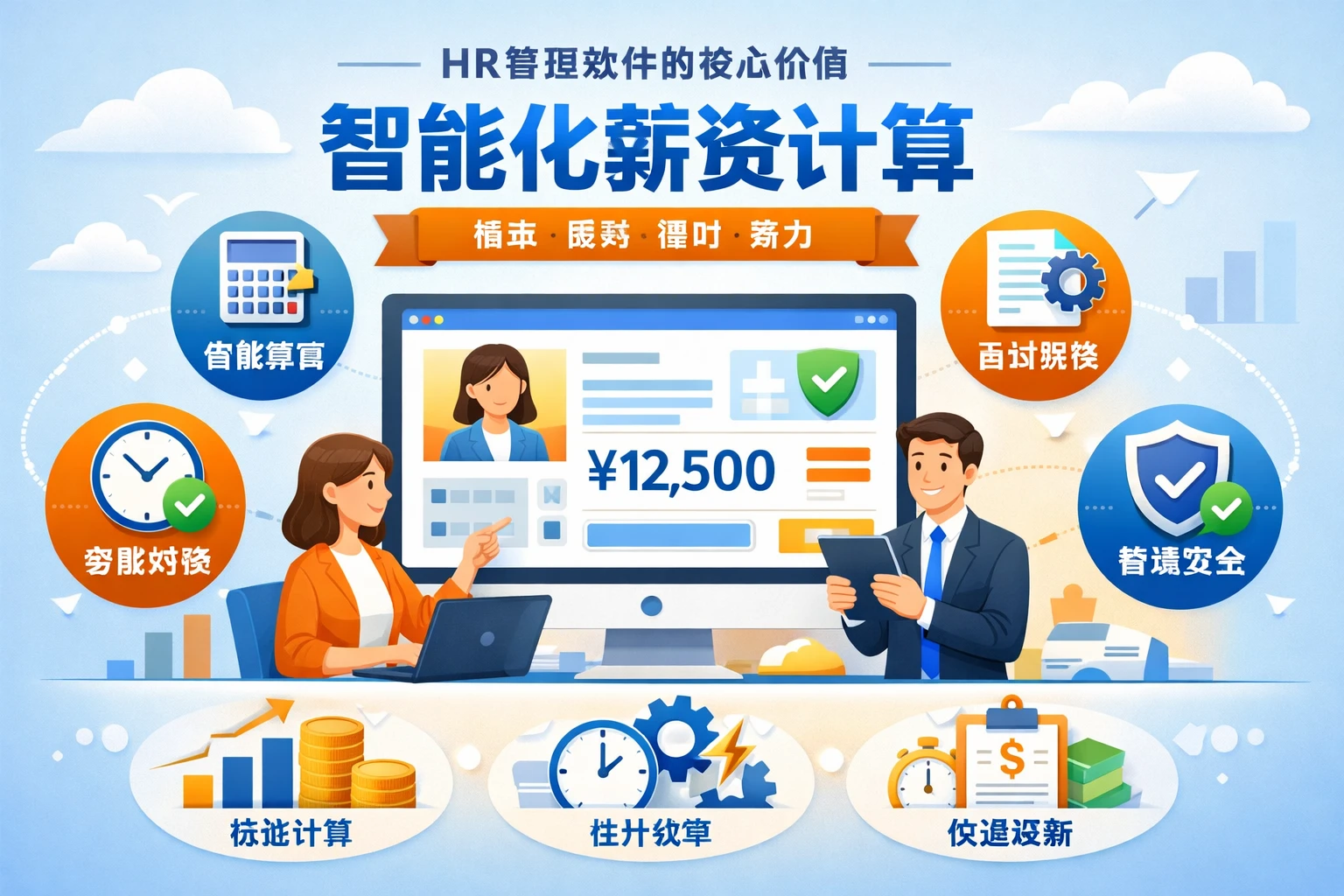 HR管理软件的核心价值：智能化薪资计算