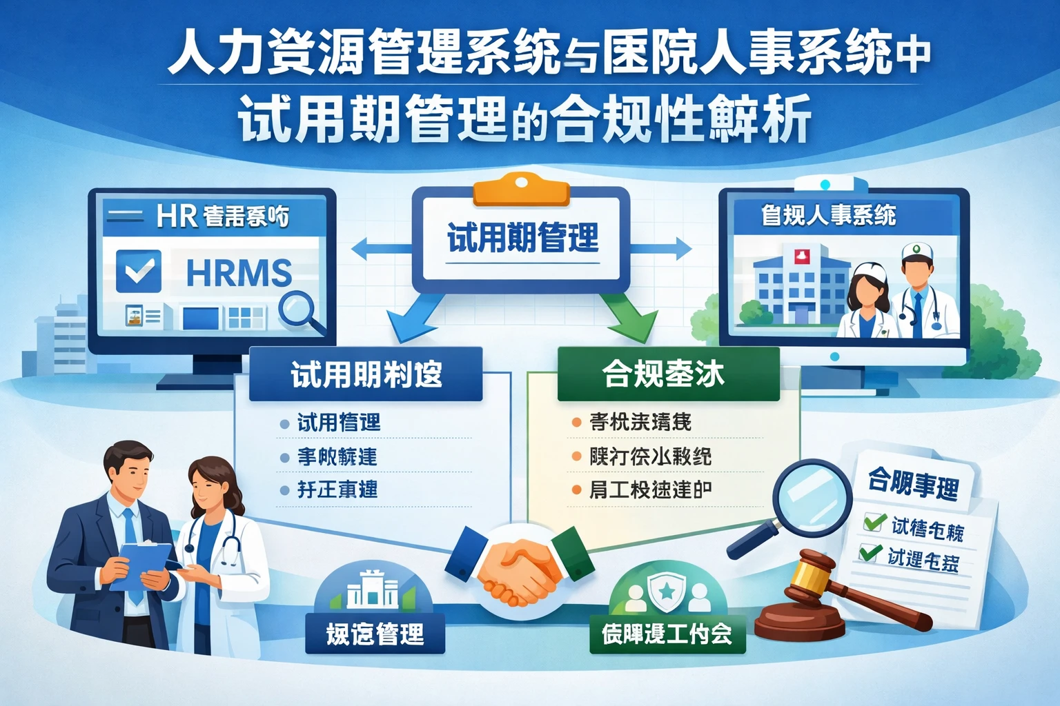 人力资源管理系统与医院人事系统中试用期管理的合规性解析