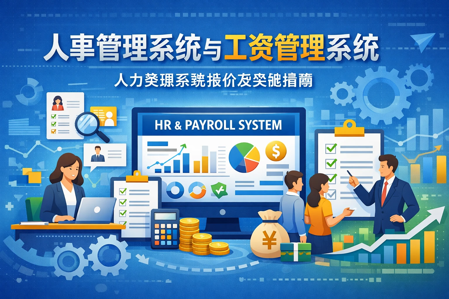 人事管理系统与工资管理系统：人力资源系统报价及实施指南
