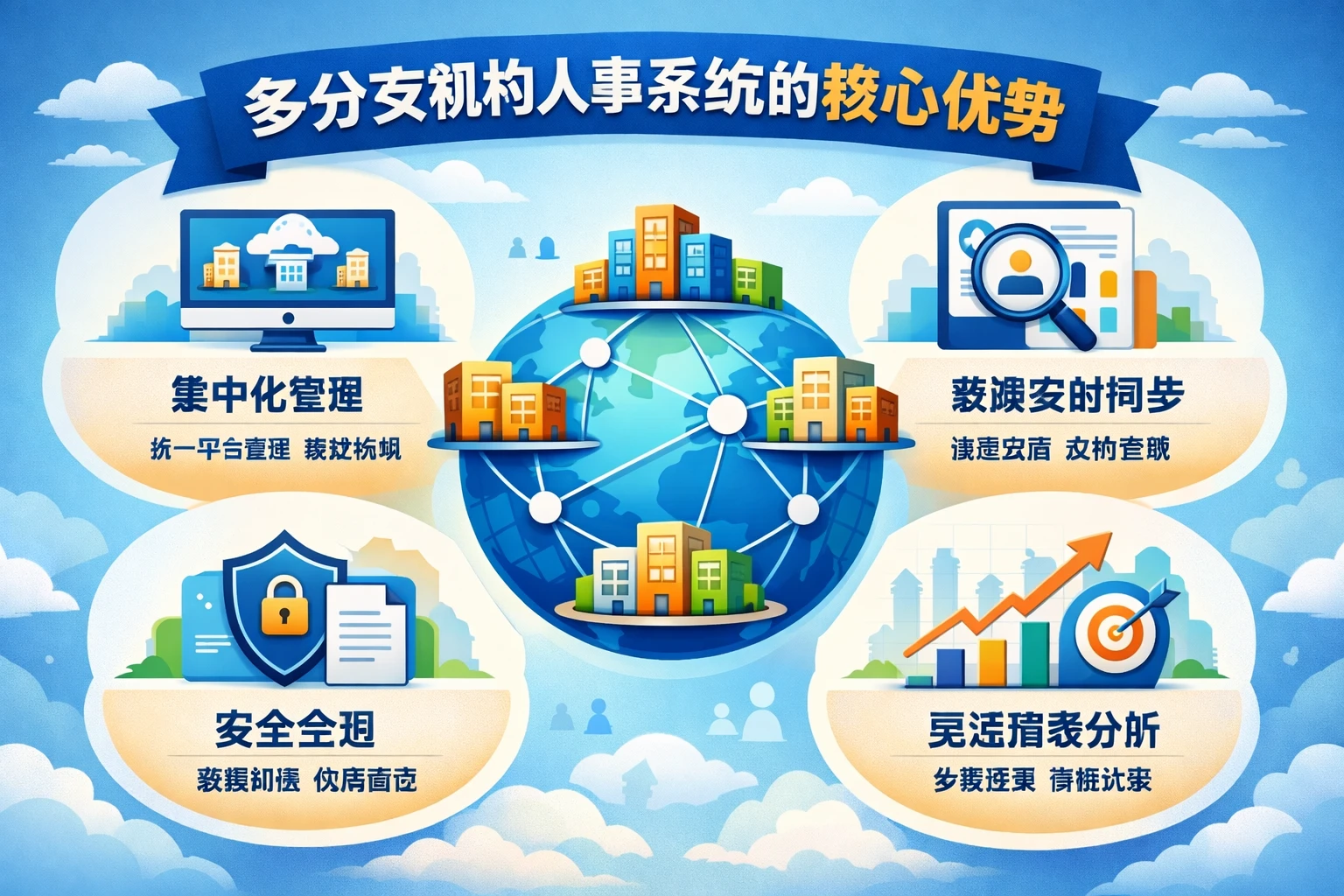 多分支机构人事系统的核心优势