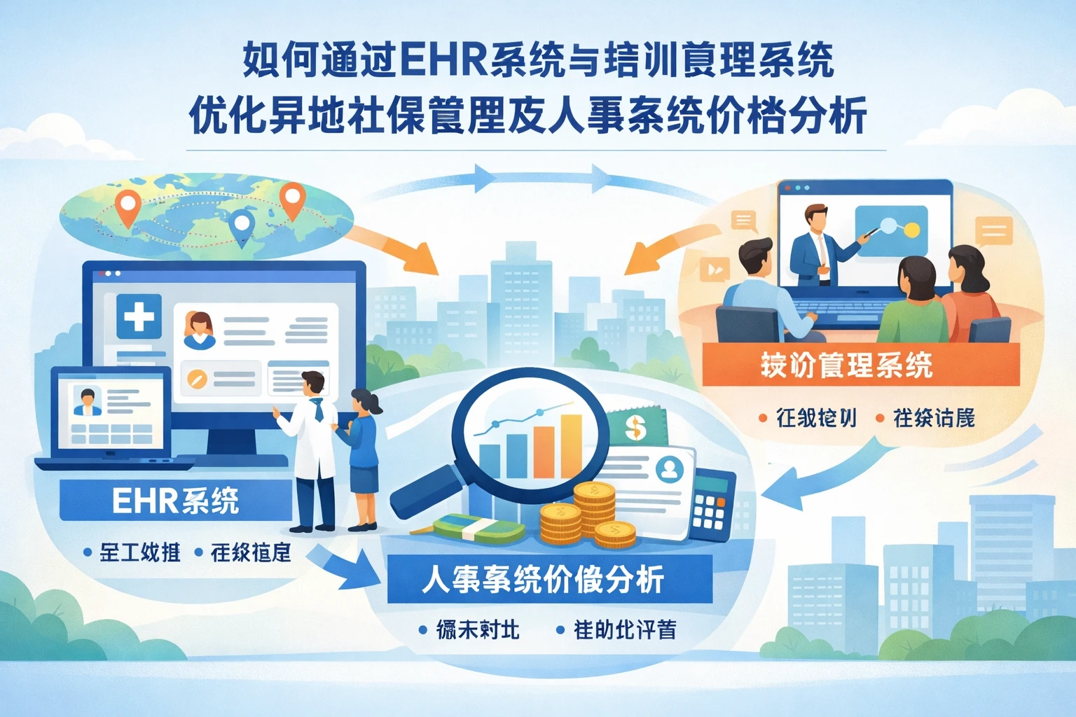 如何通过EHR系统与培训管理系统优化异地社保管理及人事系统价格分析