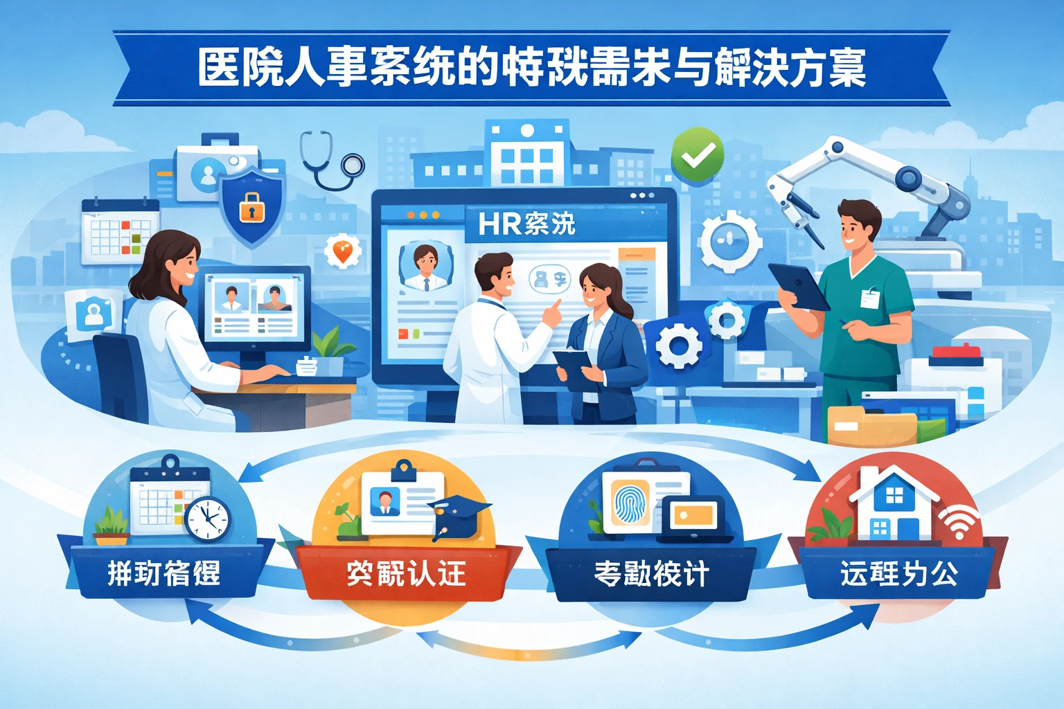 医院人事系统的特殊需求与解决方案
