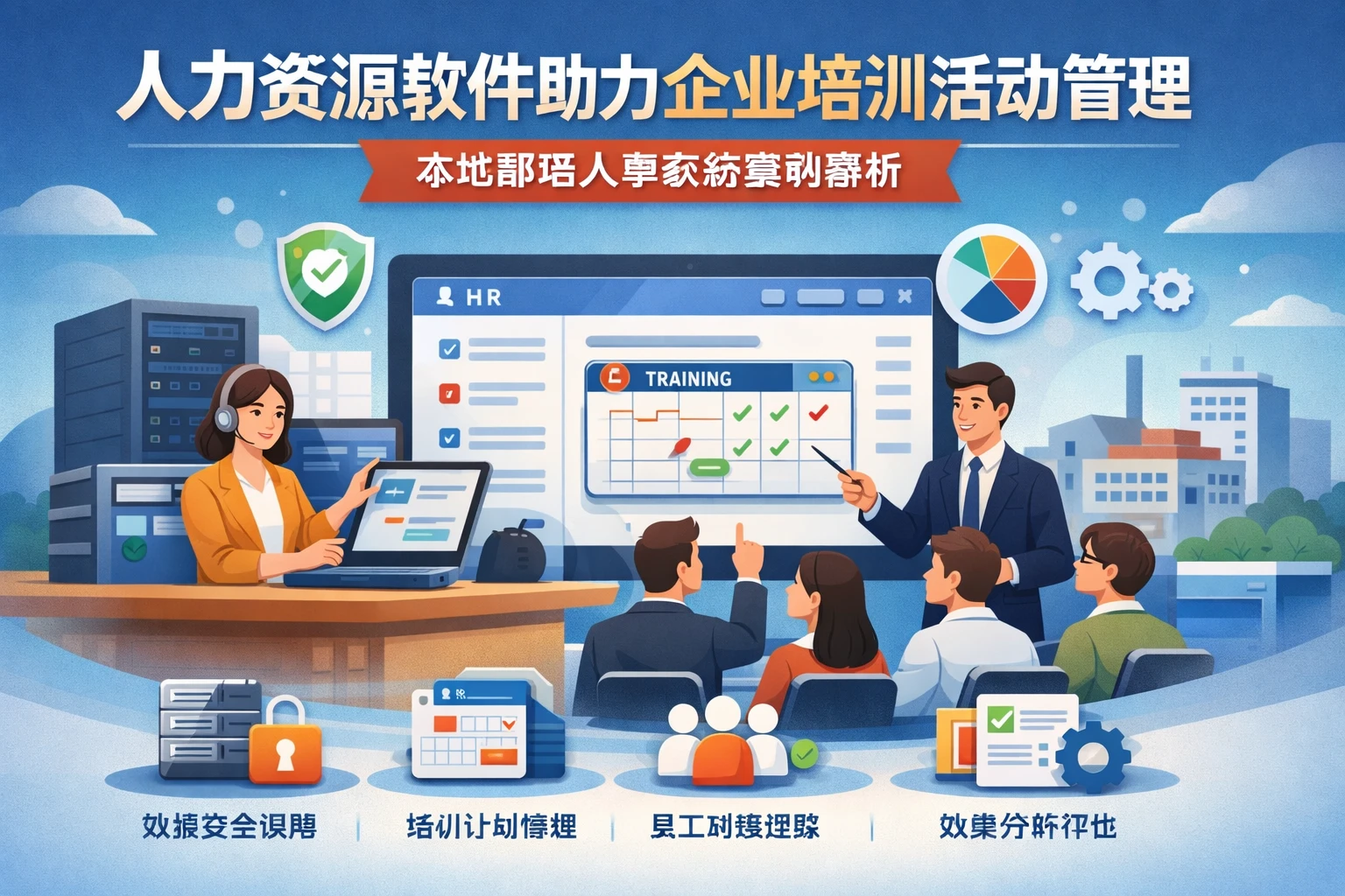 人力资源软件助力企业培训活动管理：本地部署人事系统案例解析