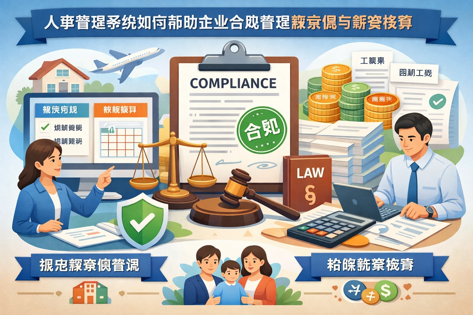 人事管理系统如何帮助企业合规管理探亲假与薪资核算