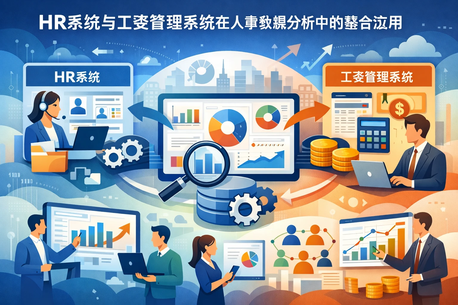 HR系统与工资管理系统在人事数据分析中的整合应用