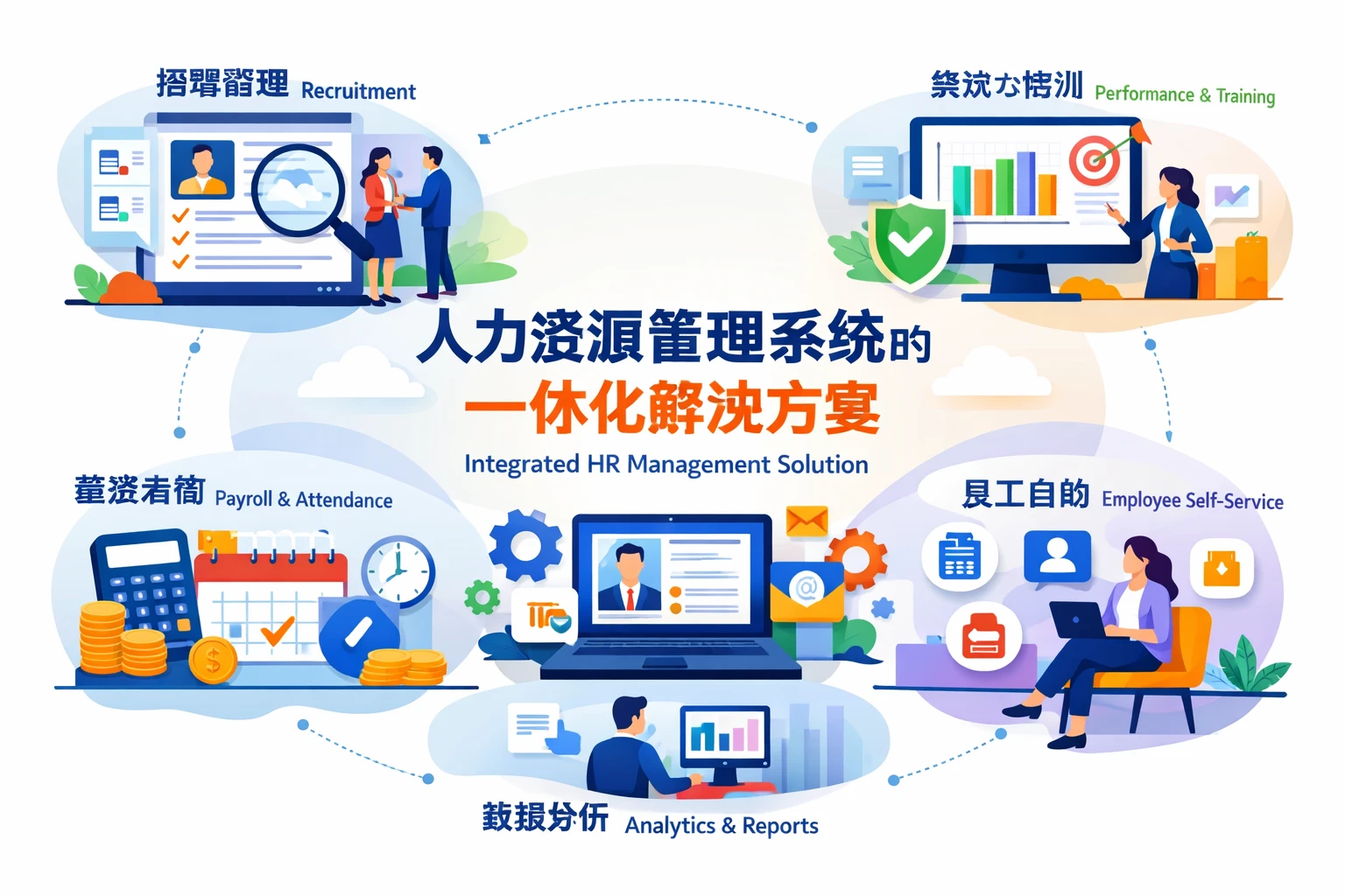 人力资源管理系统的一体化解决方案