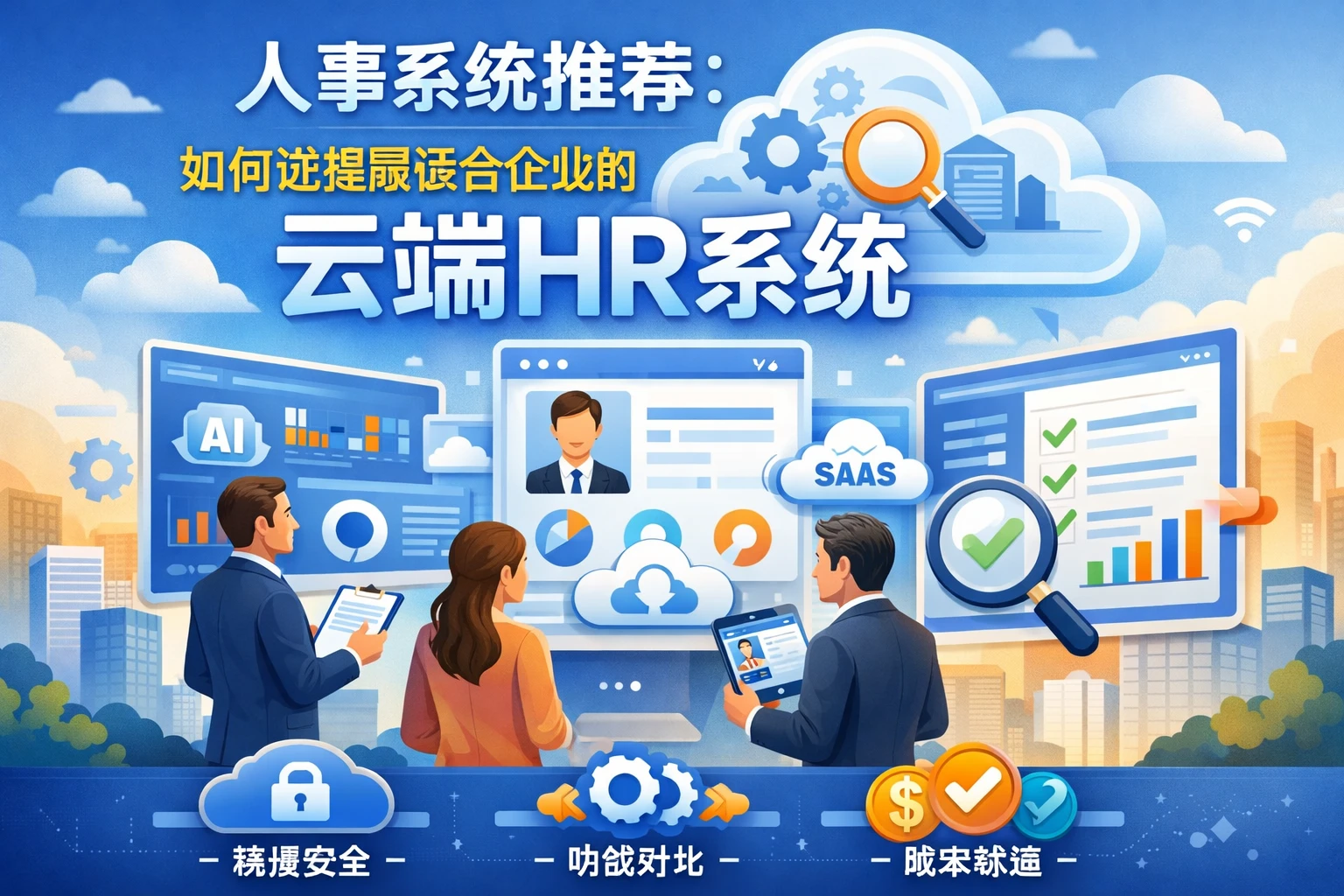 人事系统推荐：如何选择最适合企业的云端HR系统