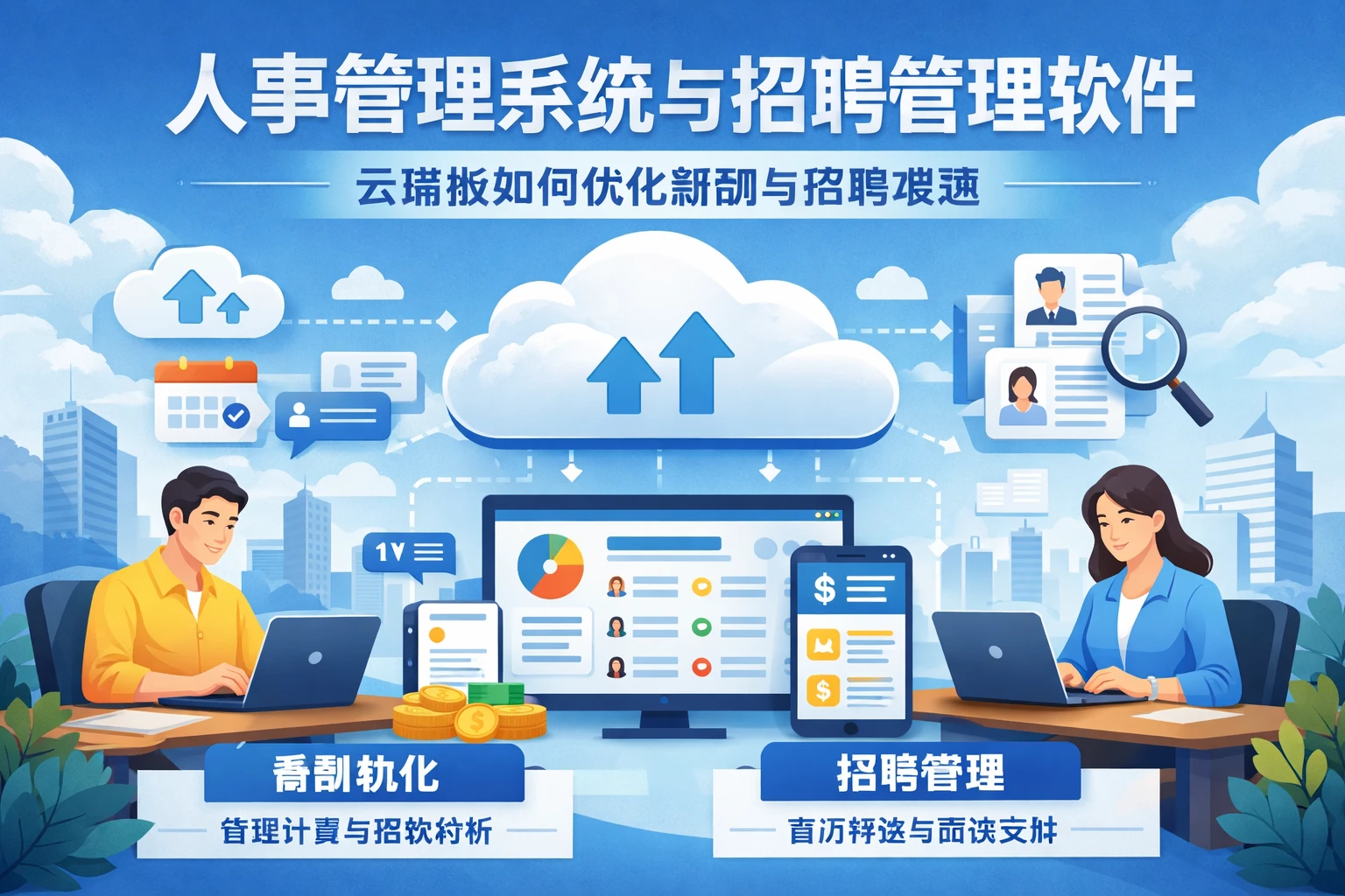 人事管理系统与招聘管理软件：云端版如何优化薪酬与招聘难题