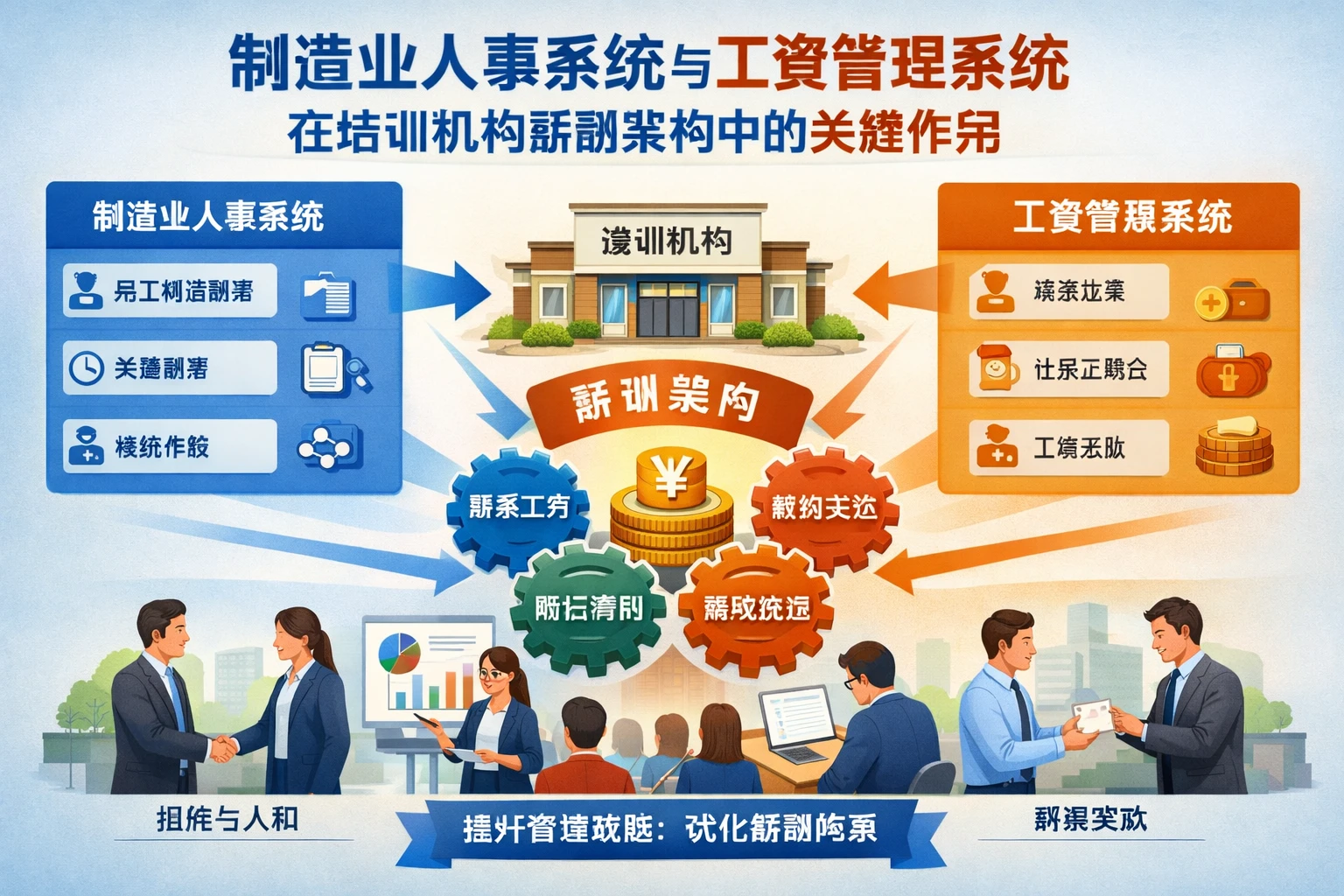 制造业人事系统与工资管理系统在培训机构薪酬架构中的关键作用