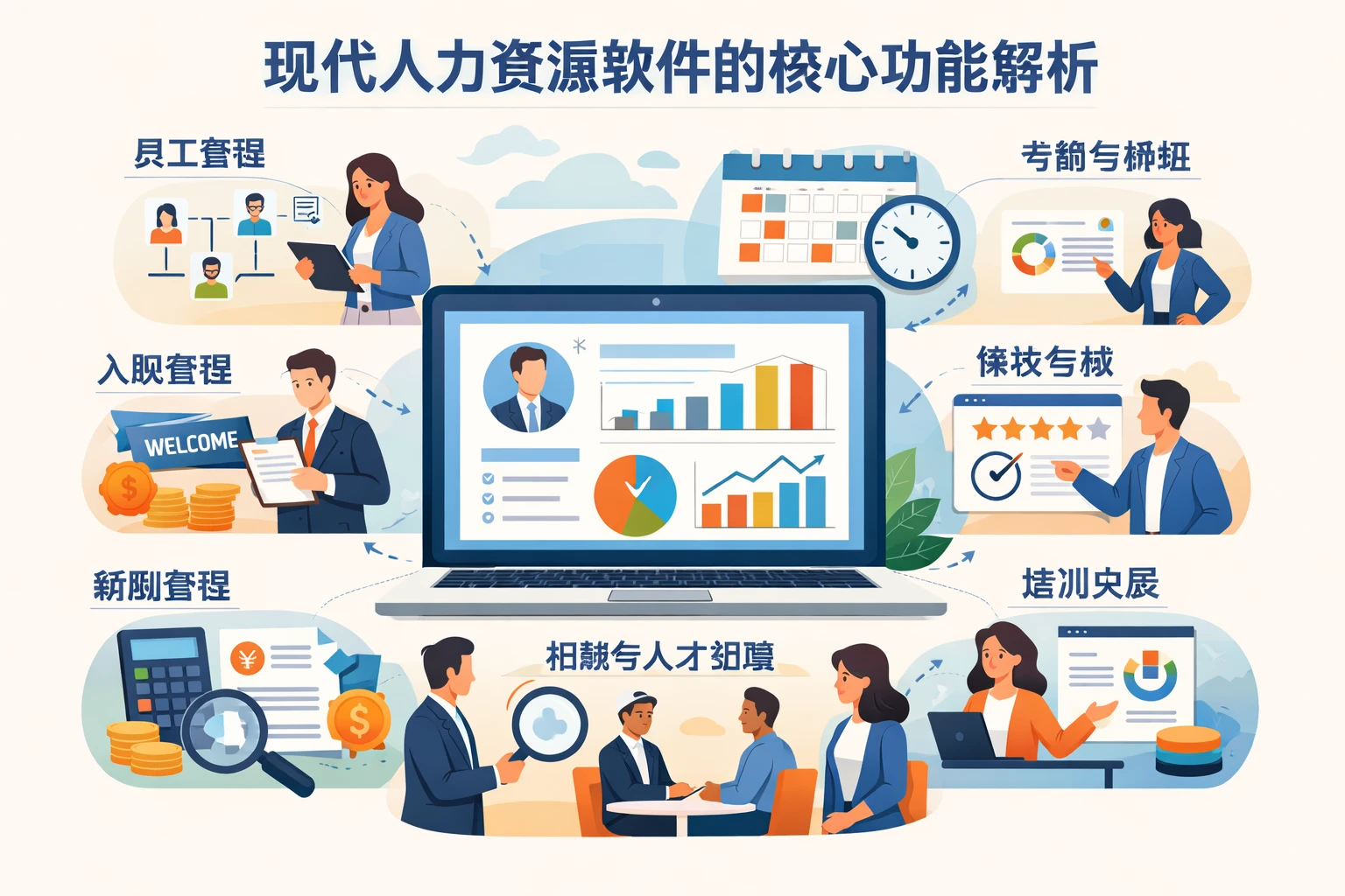 现代人力资源软件的核心功能解析