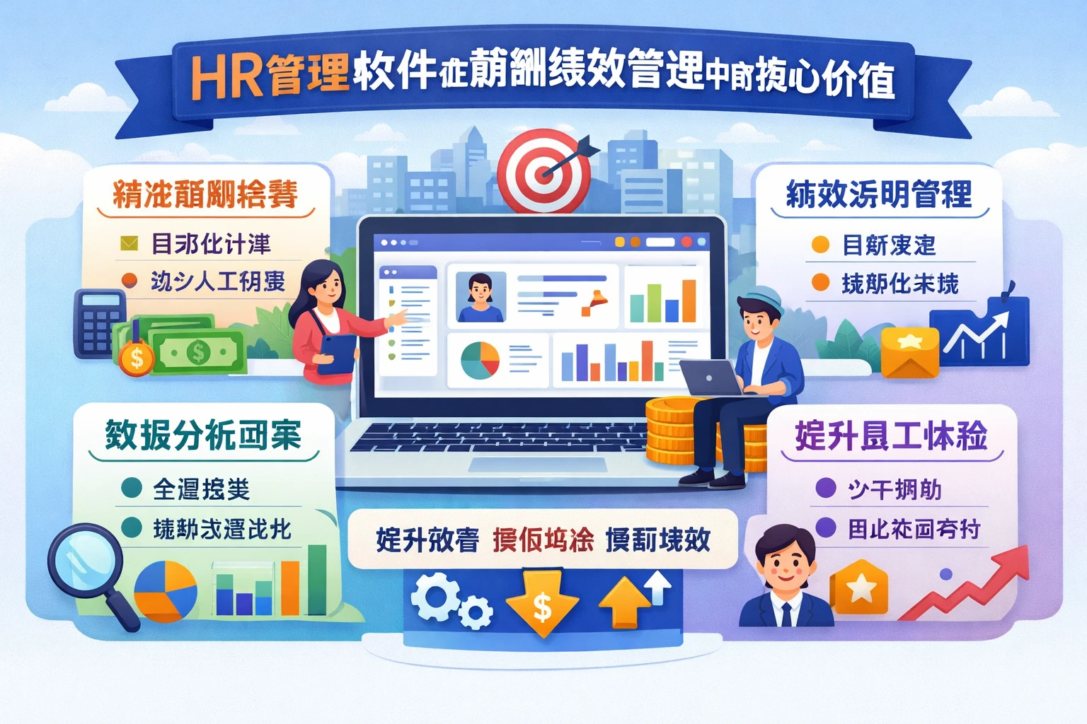 HR管理软件在薪酬绩效管理中的核心价值