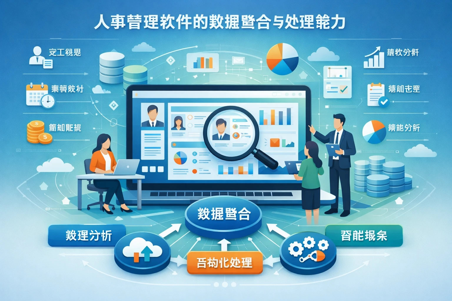 人事管理软件的数据整合与处理能力