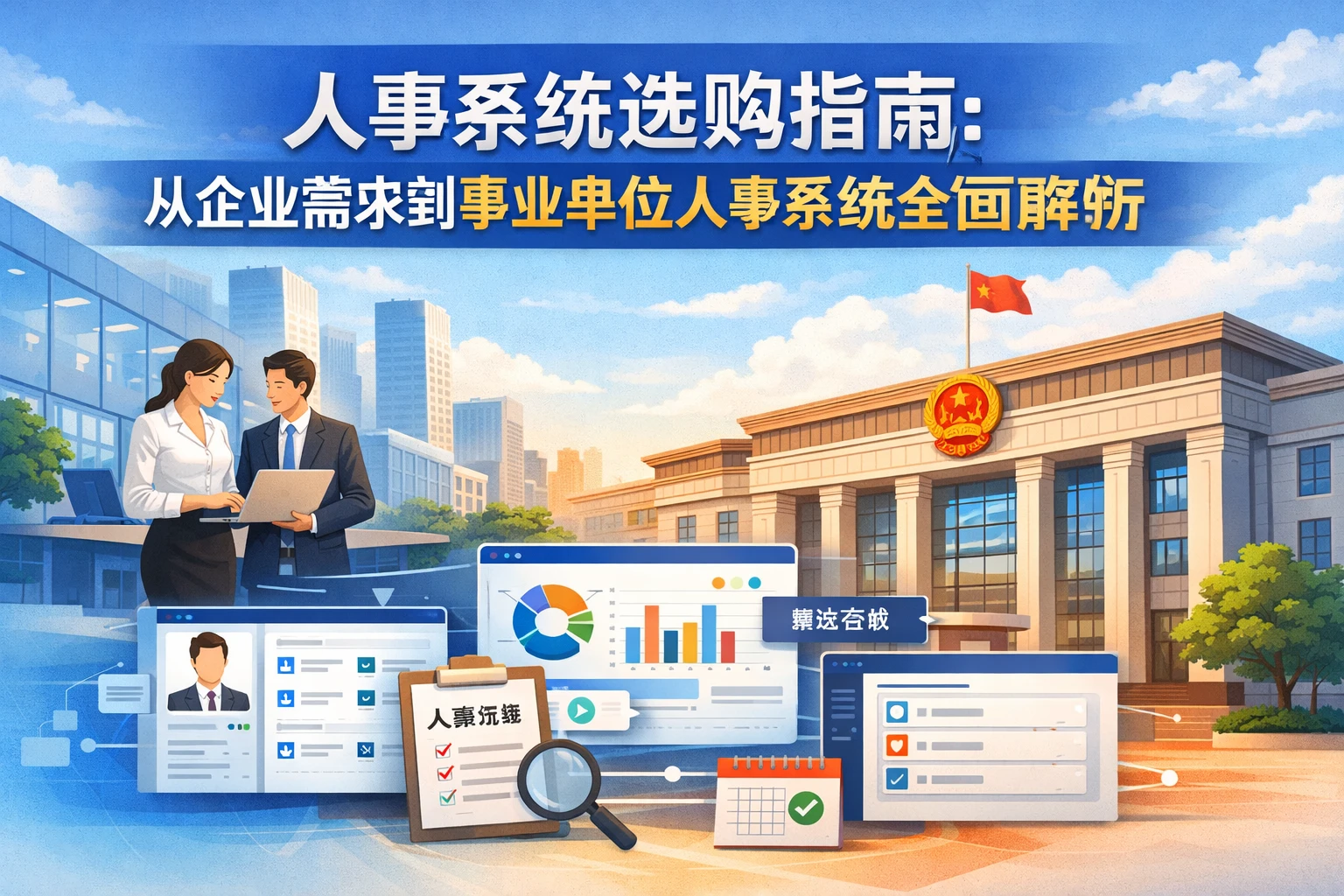 人事系统选购指南：从企业需求到事业单位人事系统全面解析