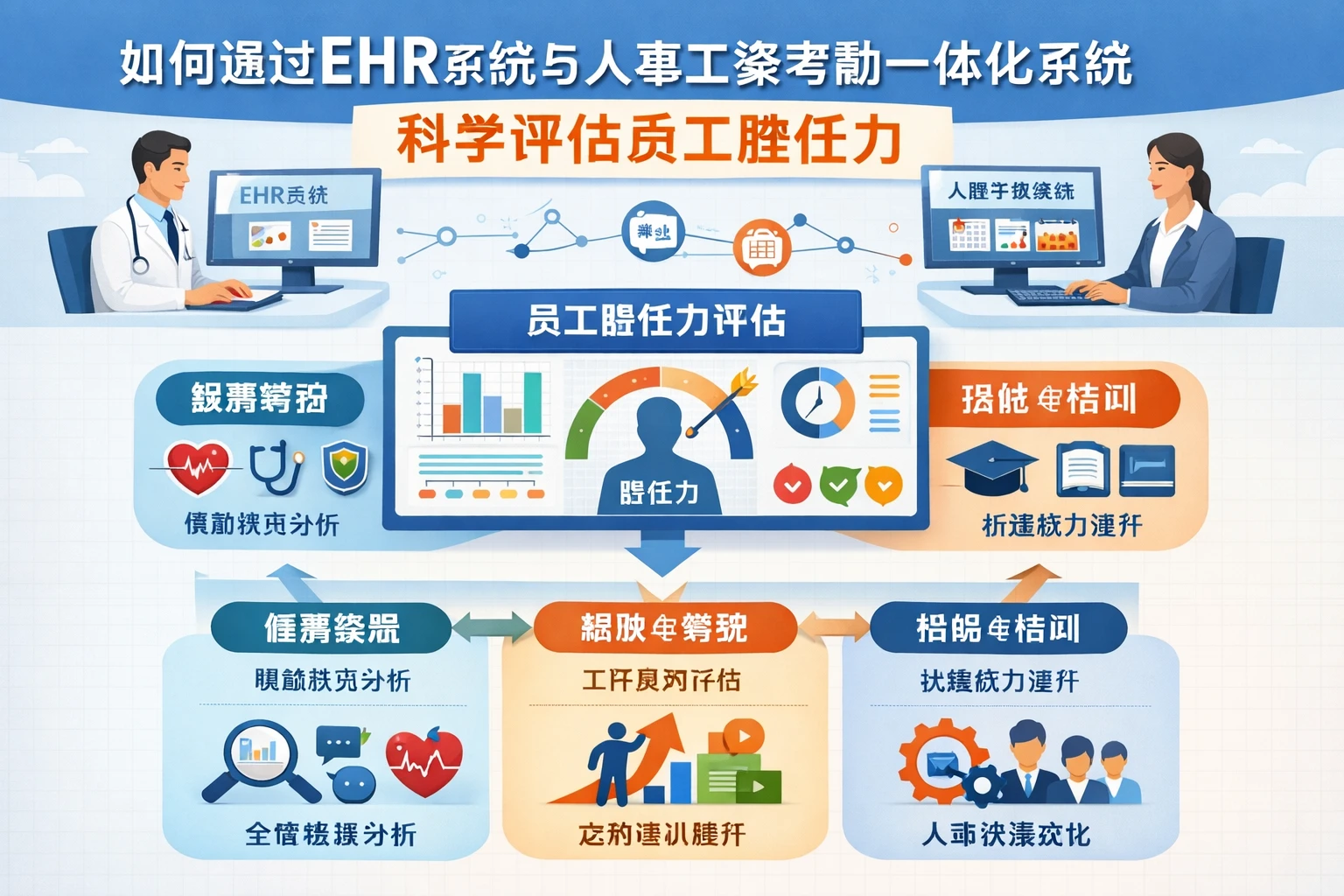如何通过EHR系统与人事工资考勤一体化系统科学评估员工胜任力