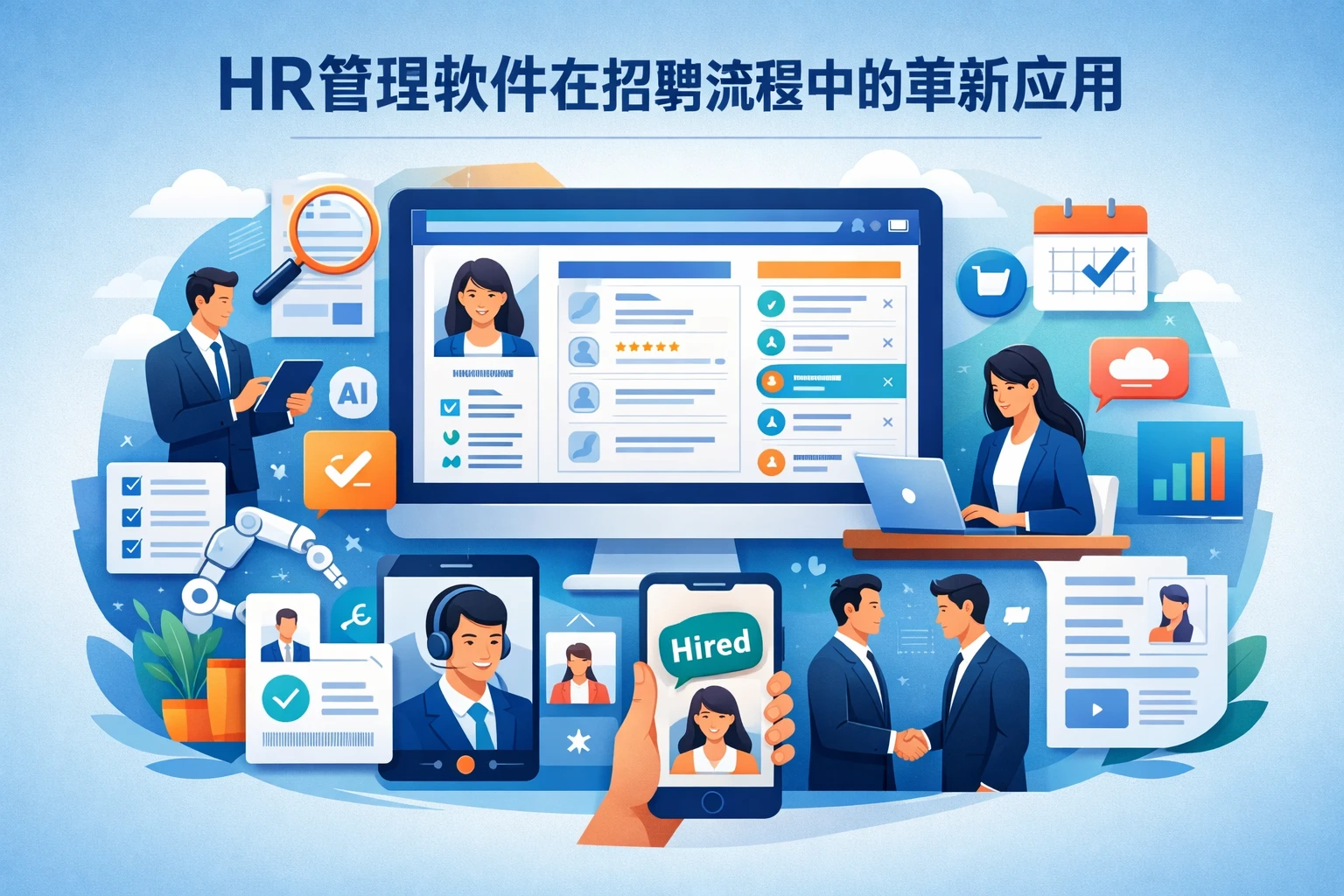HR管理软件在招聘流程中的革新应用