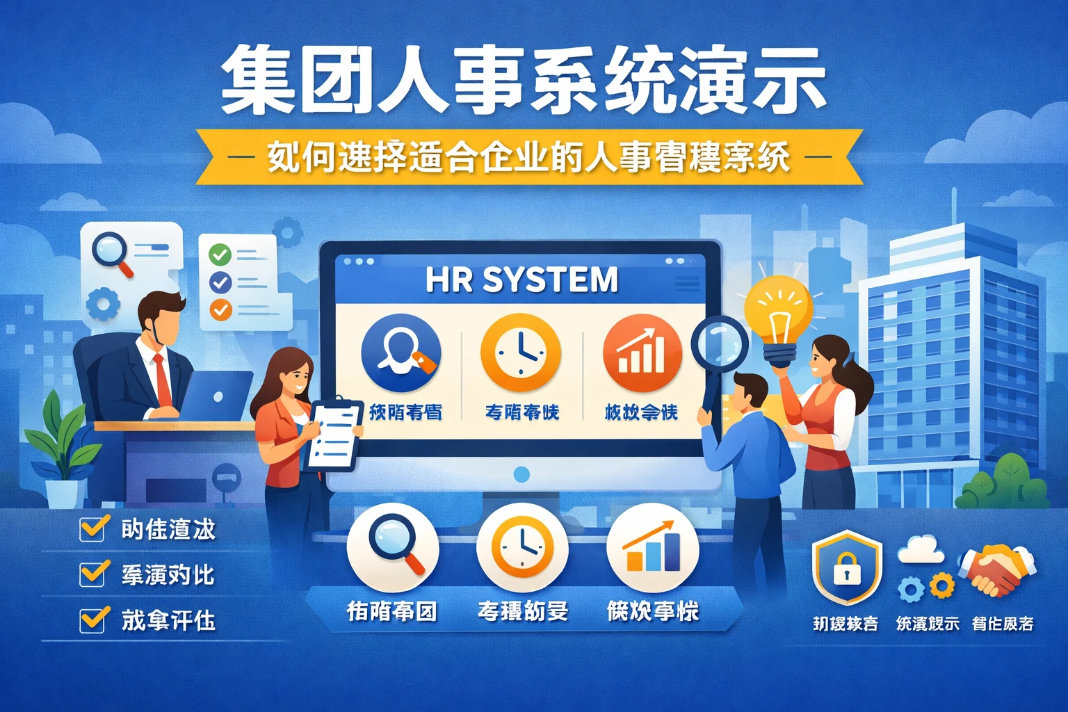 集团人事系统演示：如何选择适合企业的人事管理系统