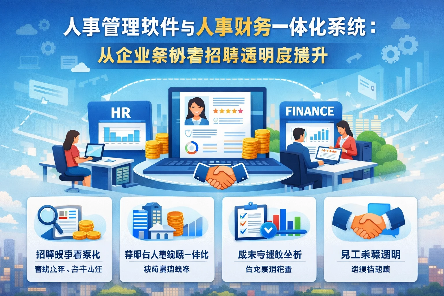 人事管理软件与人事财务一体化系统：从企业案例看招聘透明度提升