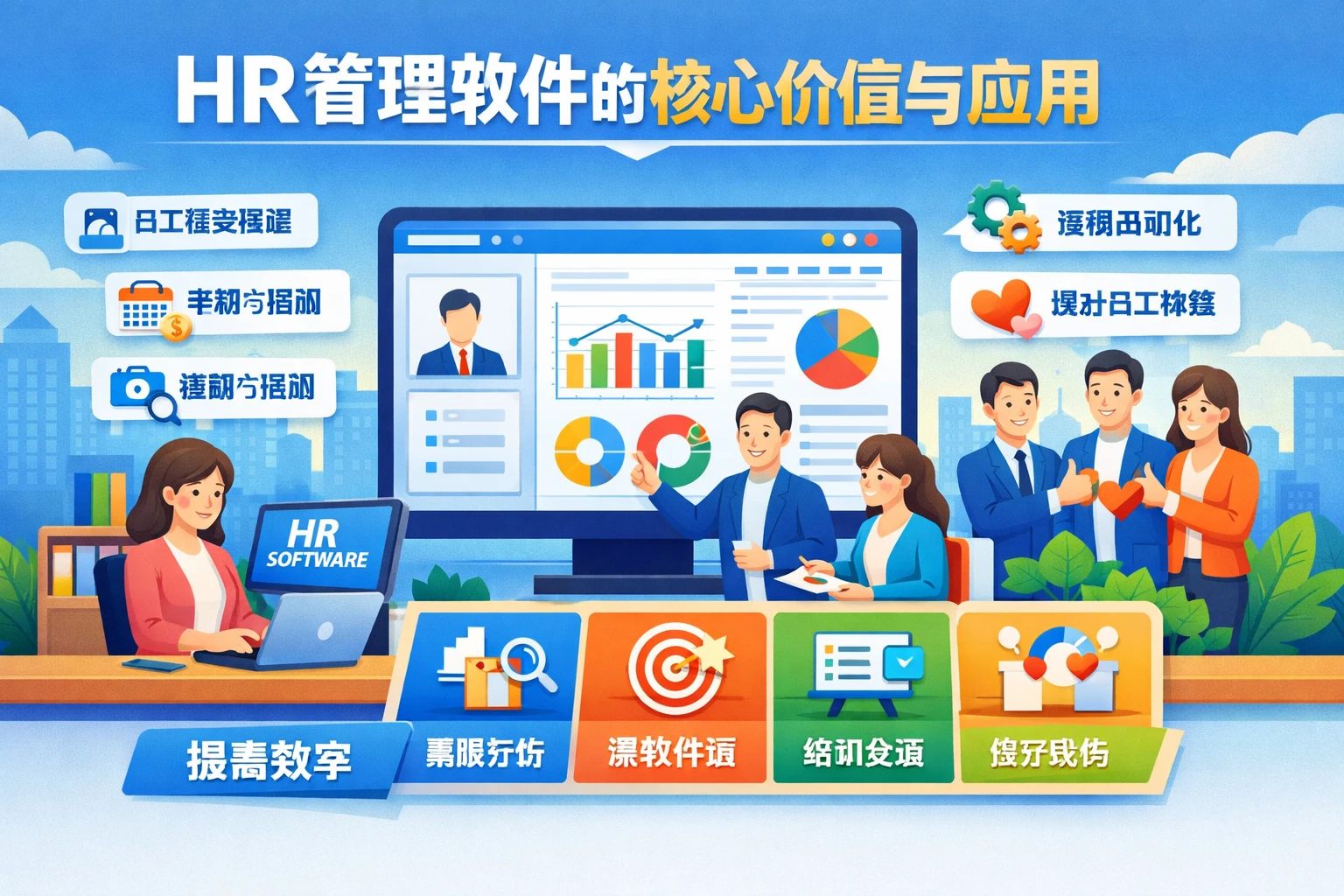 HR管理软件的核心价值与应用