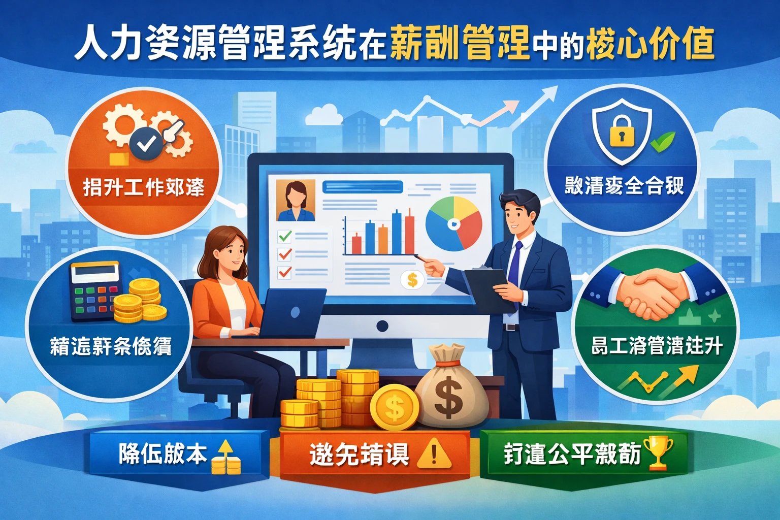 人力资源管理系统在薪酬管理中的核心价值