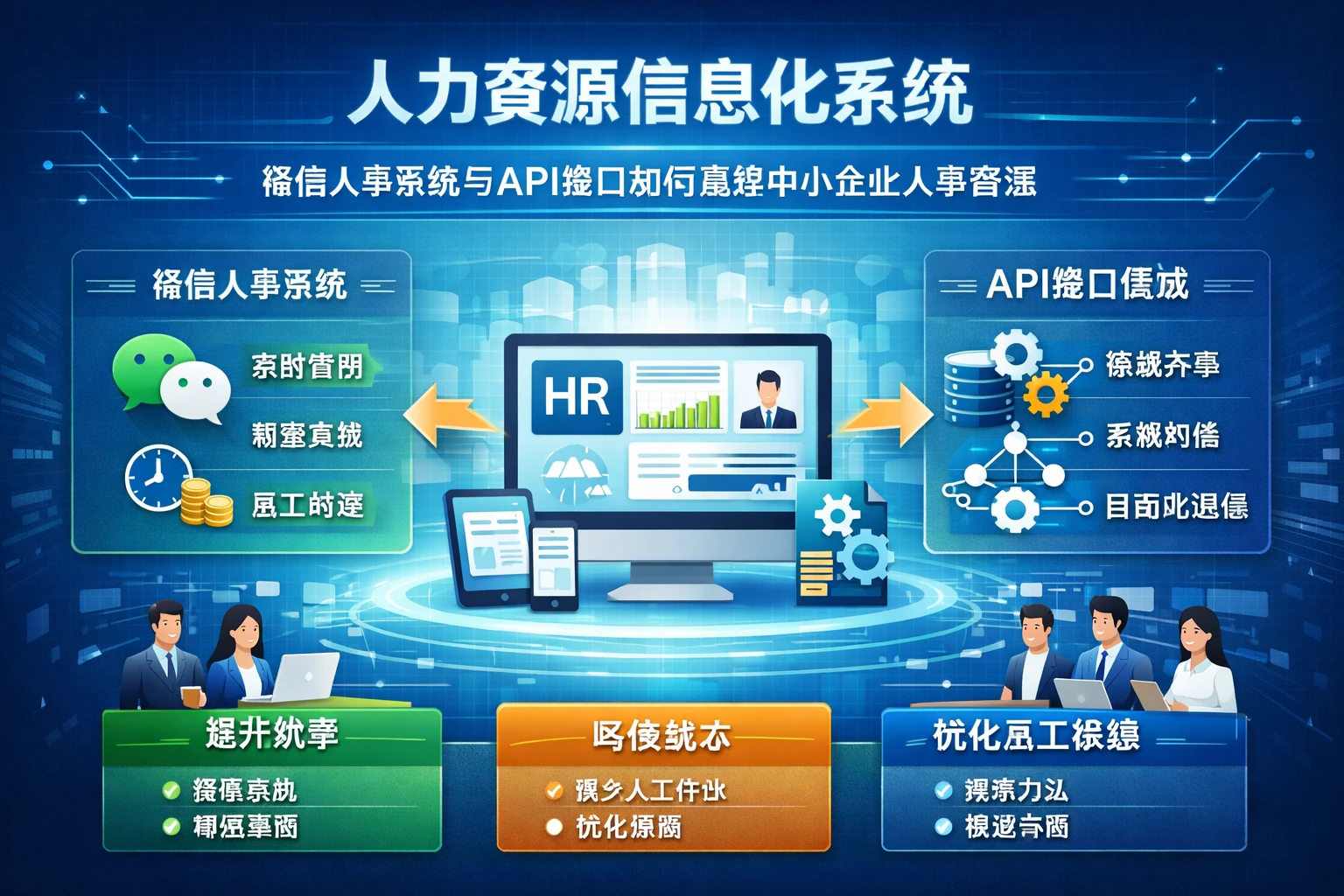 人力资源信息化系统：微信人事系统与API接口如何重塑中小企业人事管理