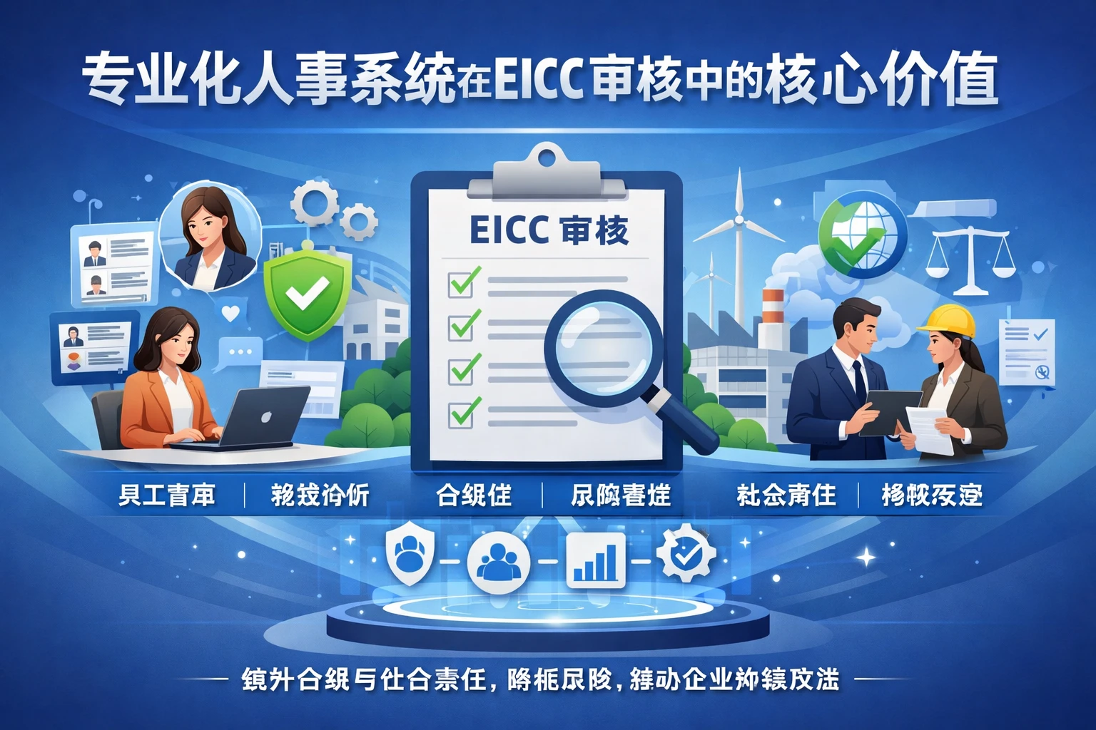 专业化人事系统在EICC审核中的核心价值