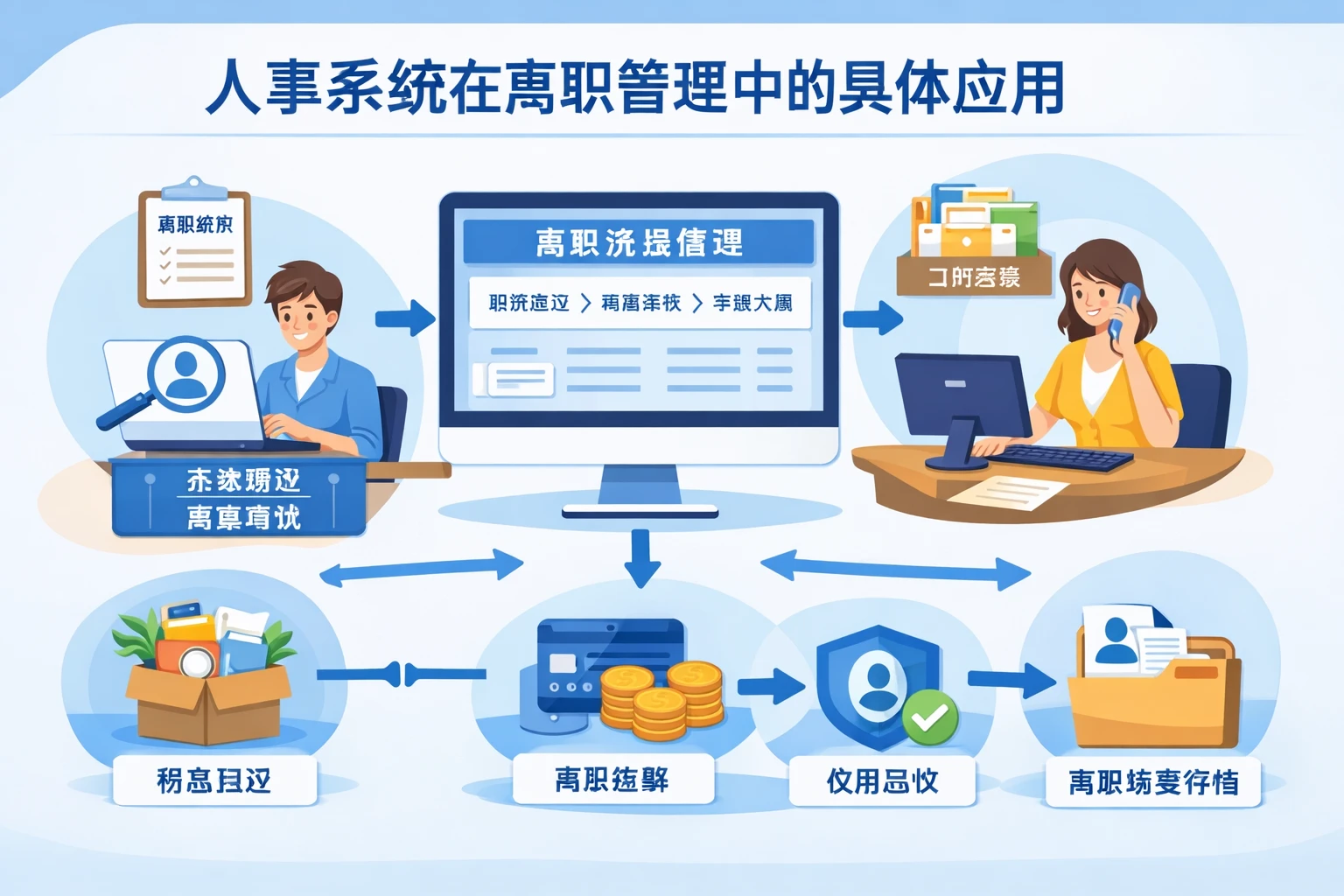 人事系统在离职管理中的具体应用
