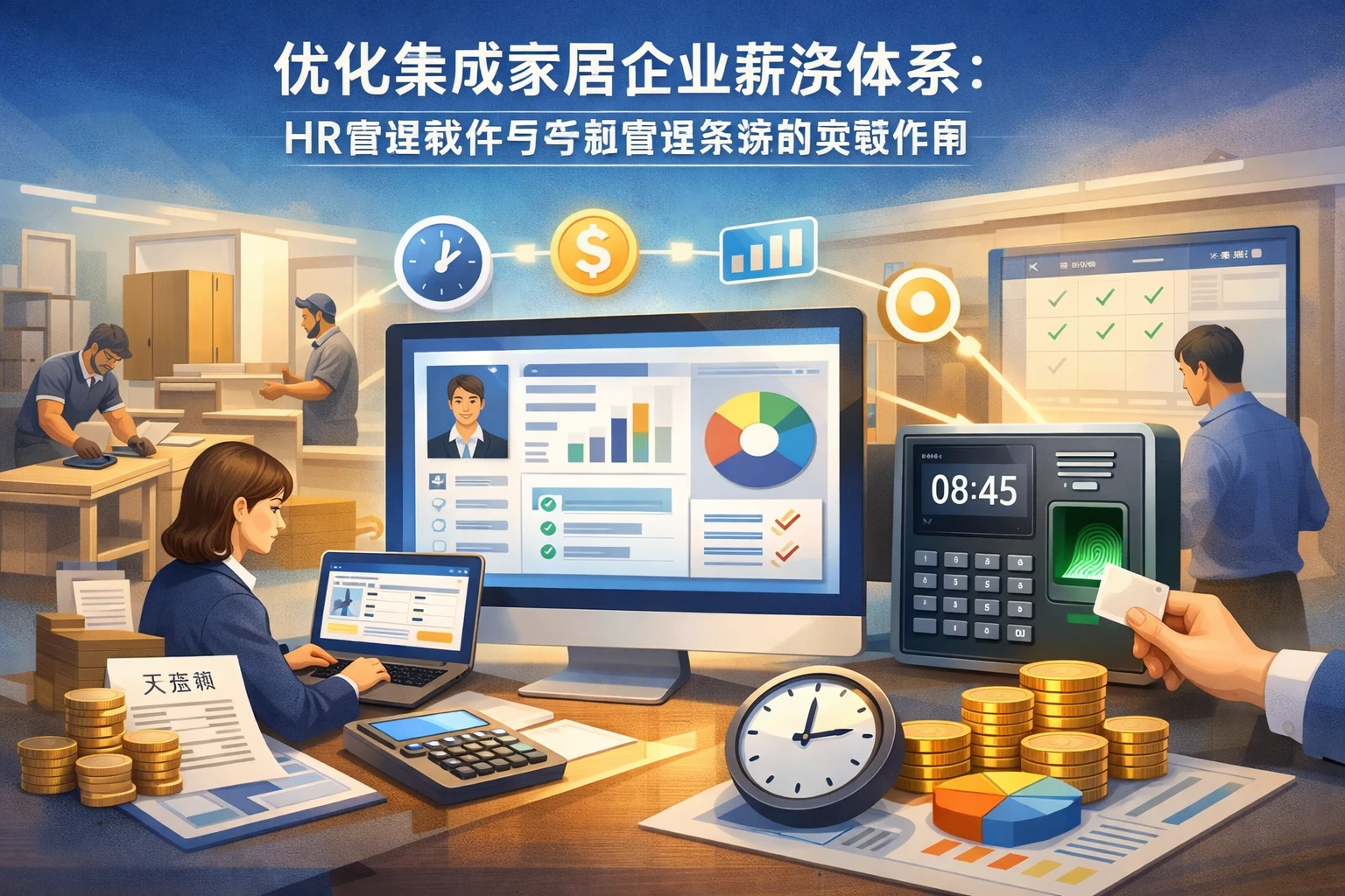 优化集成家居企业薪资体系：HR管理软件与考勤管理系统的关键作用