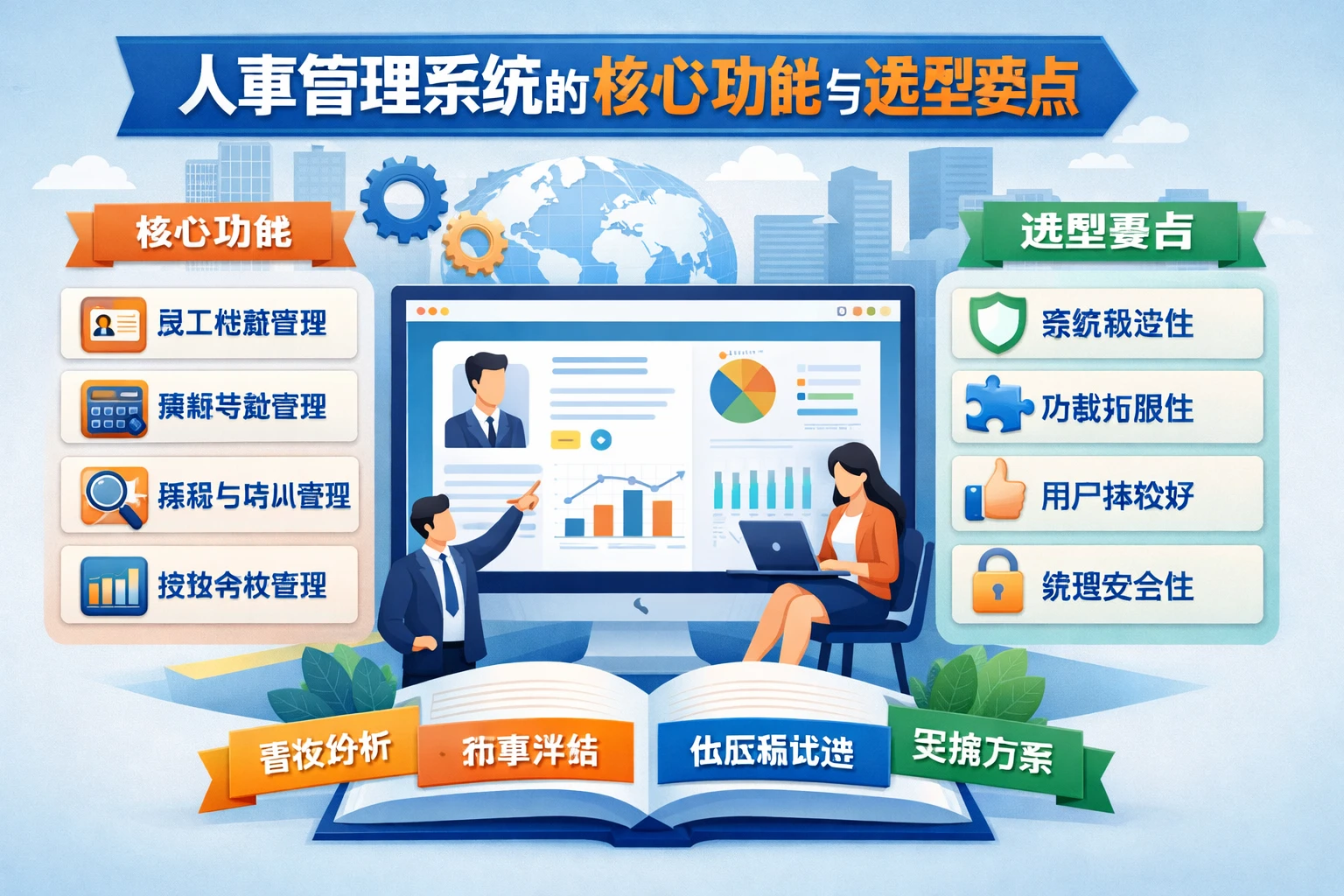 人事管理系统的核心功能与选型要点