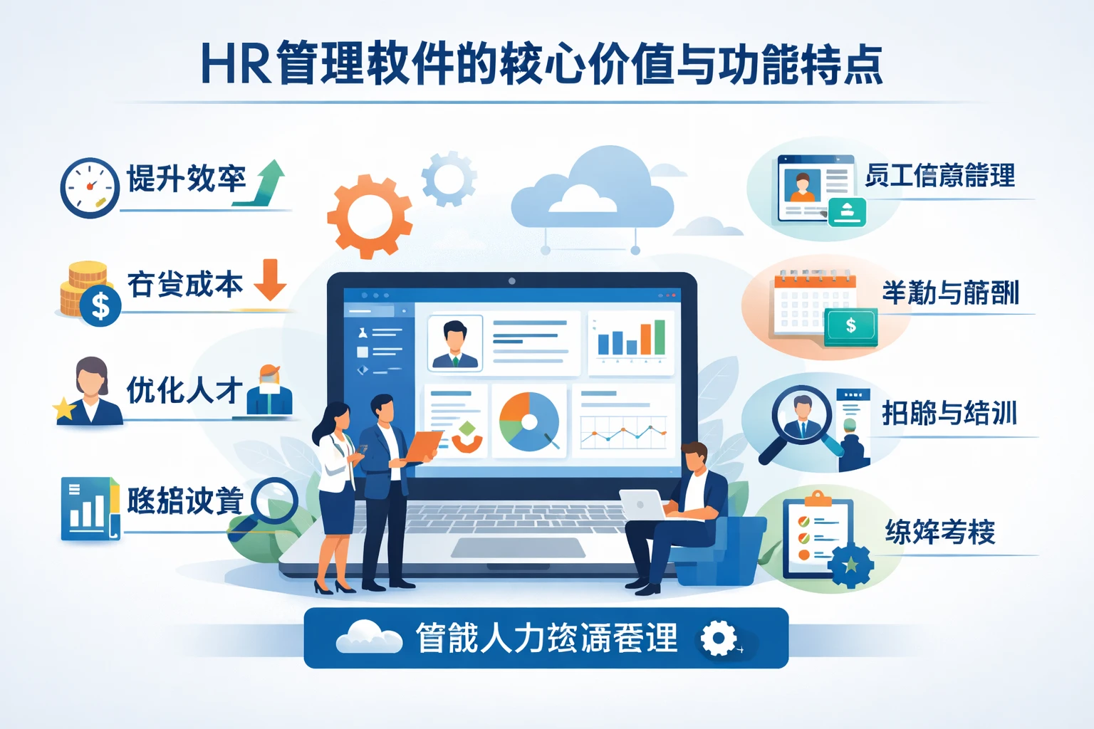 HR管理软件的核心价值与功能特点