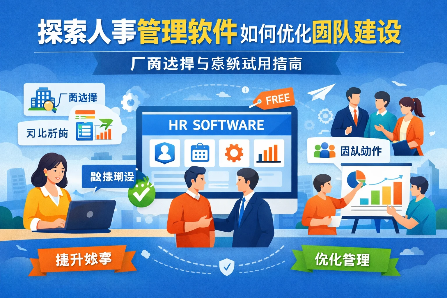 探索人事管理软件如何优化团队建设：厂商选择与系统试用指南