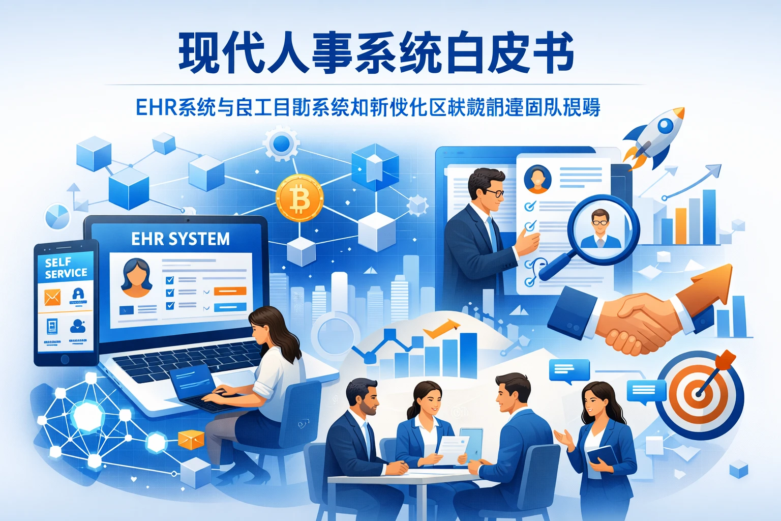 现代人事系统白皮书：EHR系统与员工自助系统如何优化区块链销售团队招聘