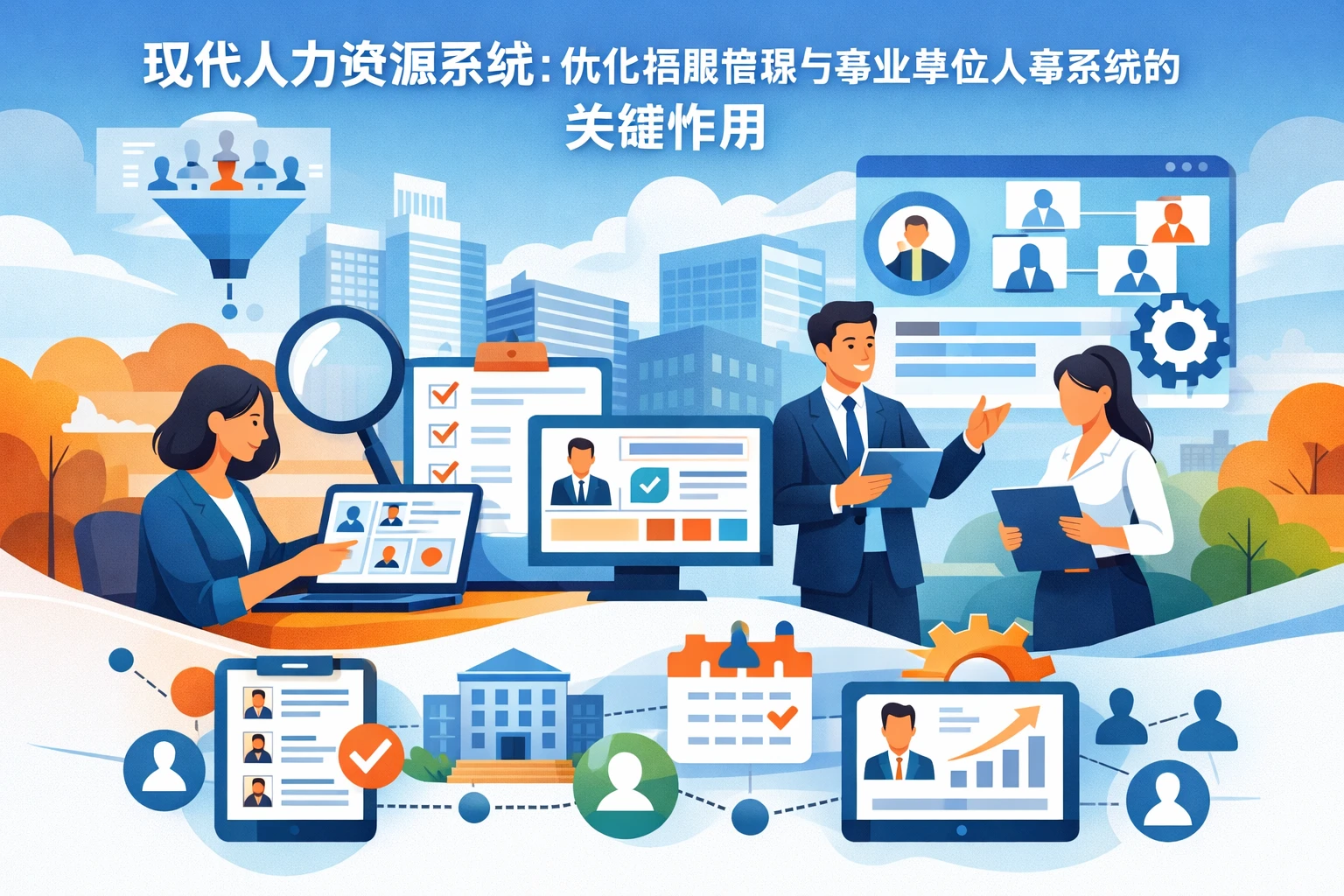 现代人力资源系统：优化招聘管理与事业单位人事系统的关键作用