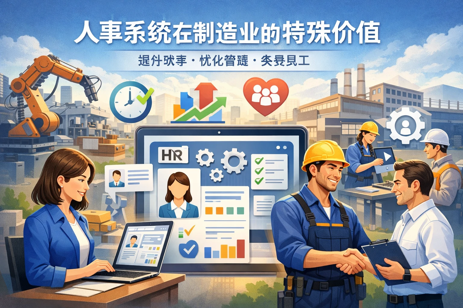人事系统在制造业的特殊价值