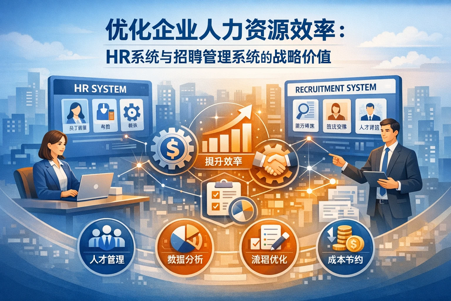 优化企业人力资源效率:HR系统与招聘管理系统的战略价值