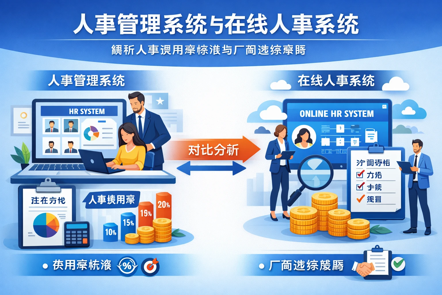 人事管理系统与在线人事系统：解析人事费用率标准与厂商选择策略