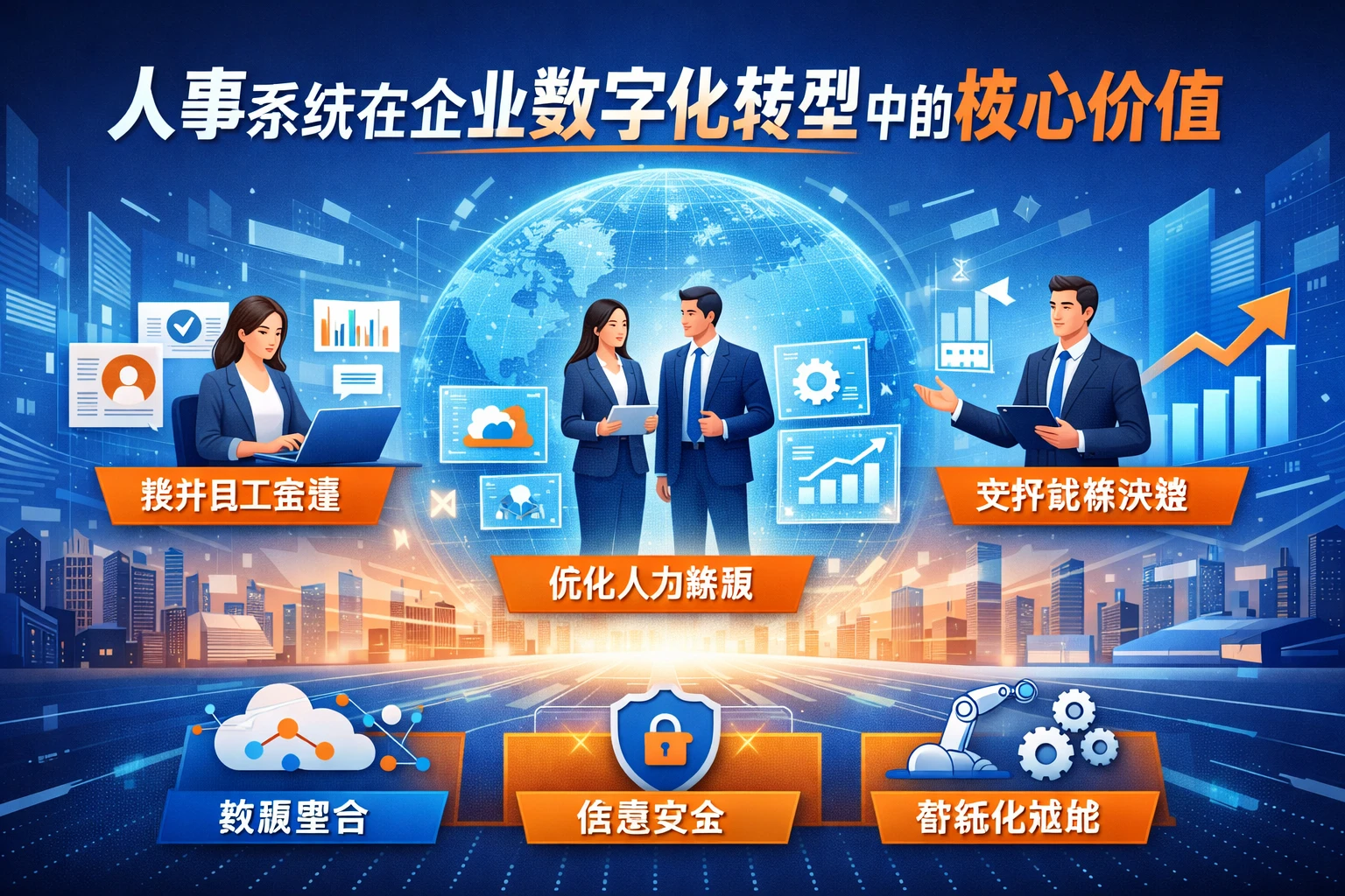 人事系统在企业数字化转型中的核心价值