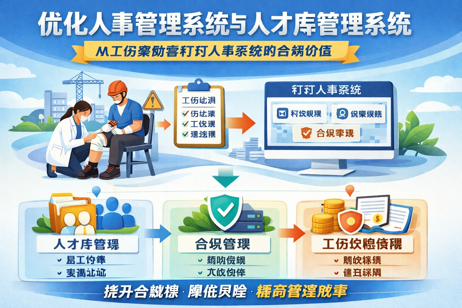 优化人事管理系统与人才库管理系统：从工伤案例看钉钉人事系统的合规价值