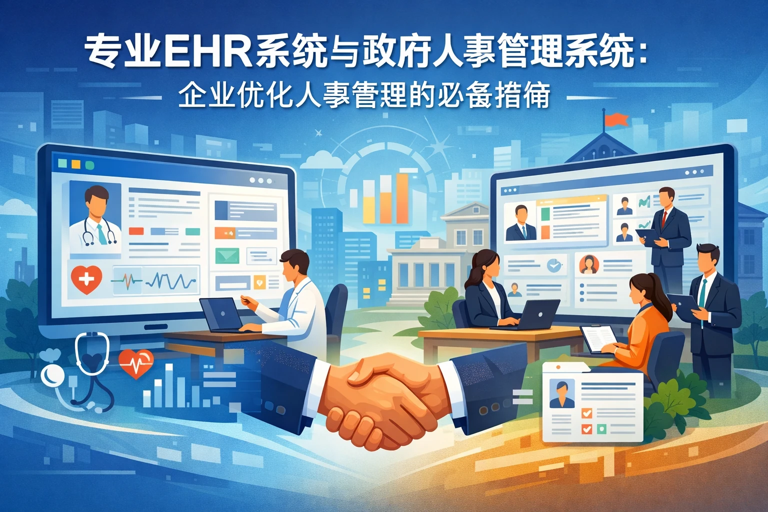 专业EHR系统与政府人事管理系统：企业优化人事管理的必备指南