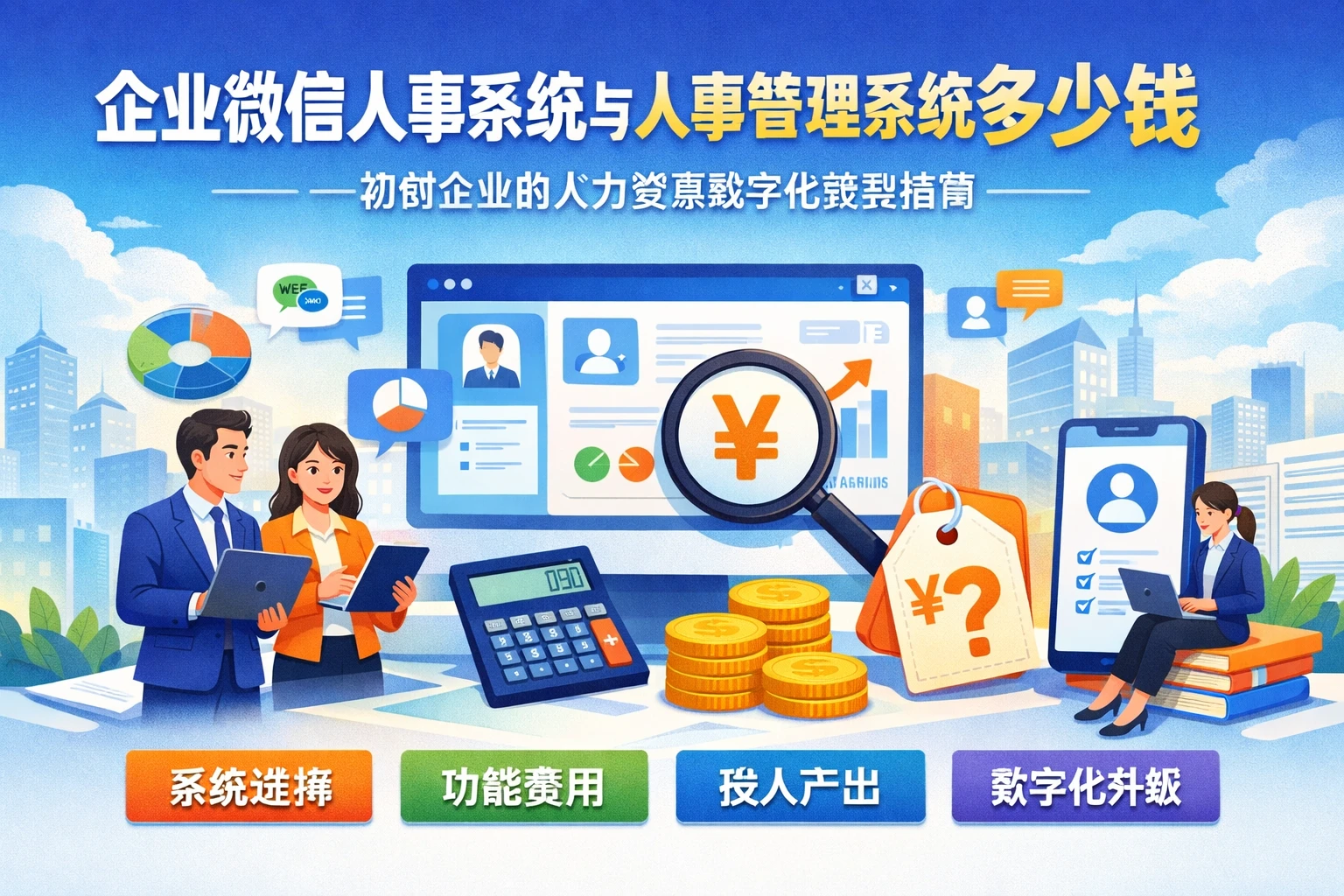 企业微信人事系统与人事管理系统多少钱——初创企业的人力资源数字化转型指南