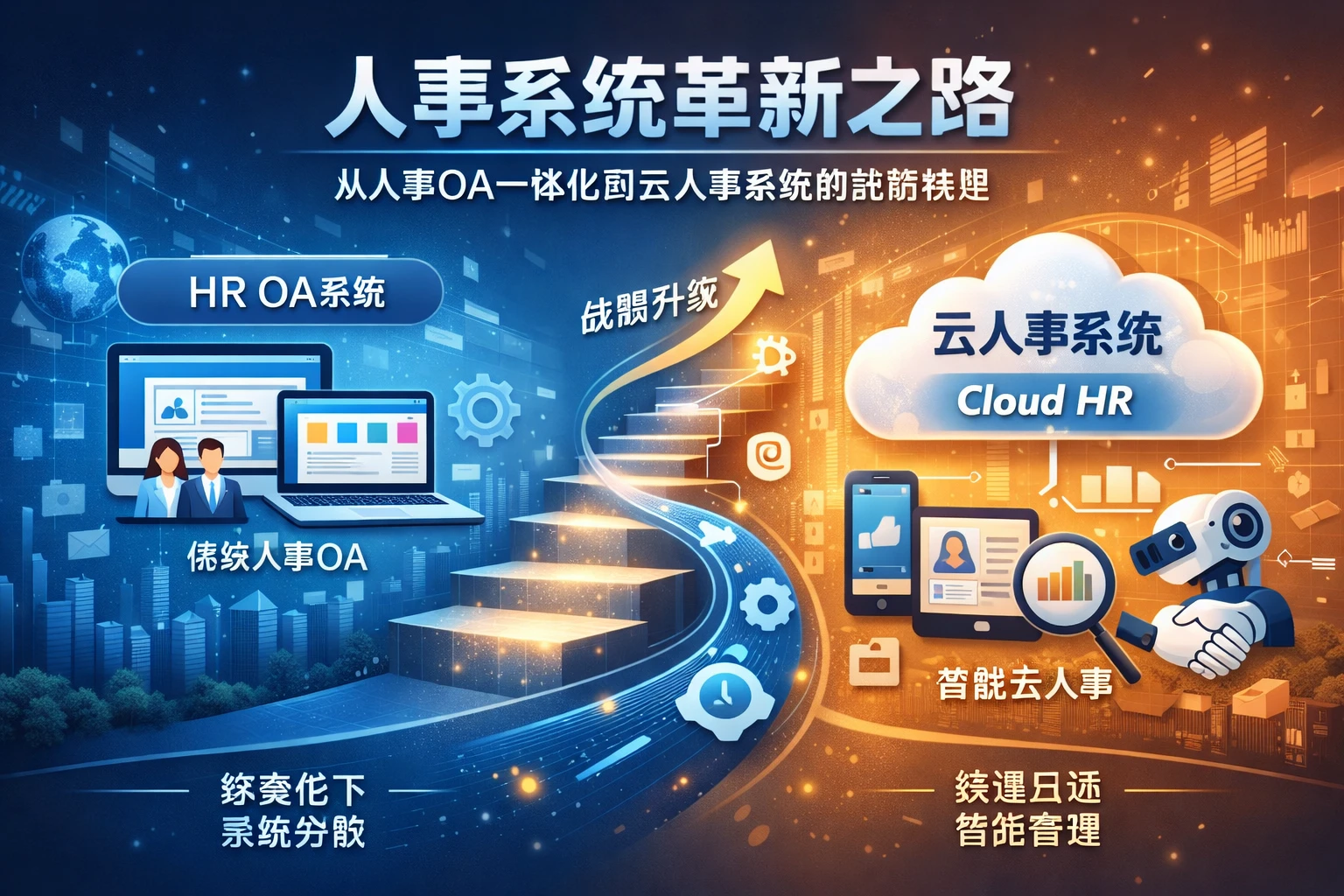 人事系统革新之路：从人事OA一体化到云人事系统的战略转型