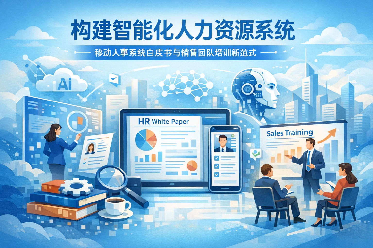 构建智能化人力资源系统：移动人事系统白皮书与销售团队培训新范式