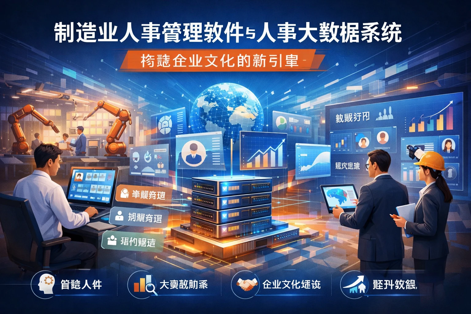 制造业人事管理软件与人事大数据系统：构建企业文化的新引擎