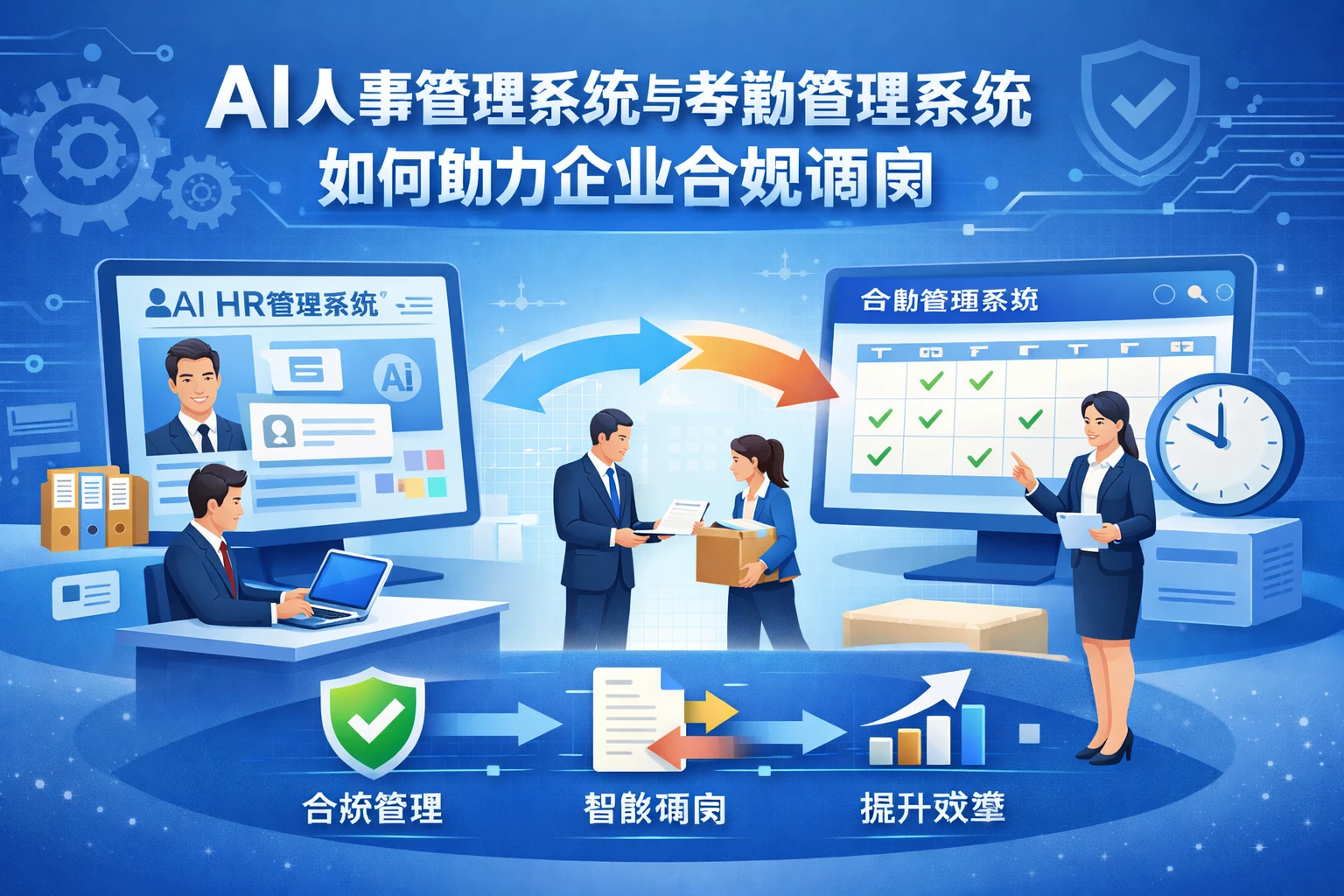 AI人事管理系统与考勤管理系统如何助力企业合规调岗