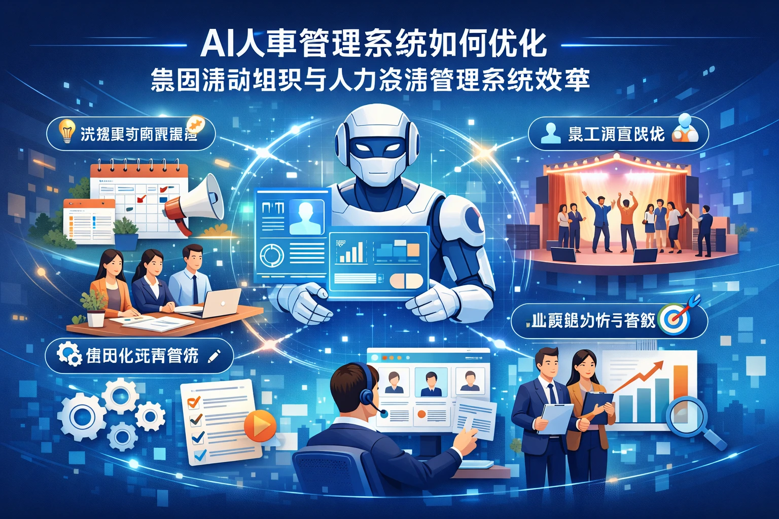 AI人事管理系统如何优化集团活动组织与人力资源管理系统效率