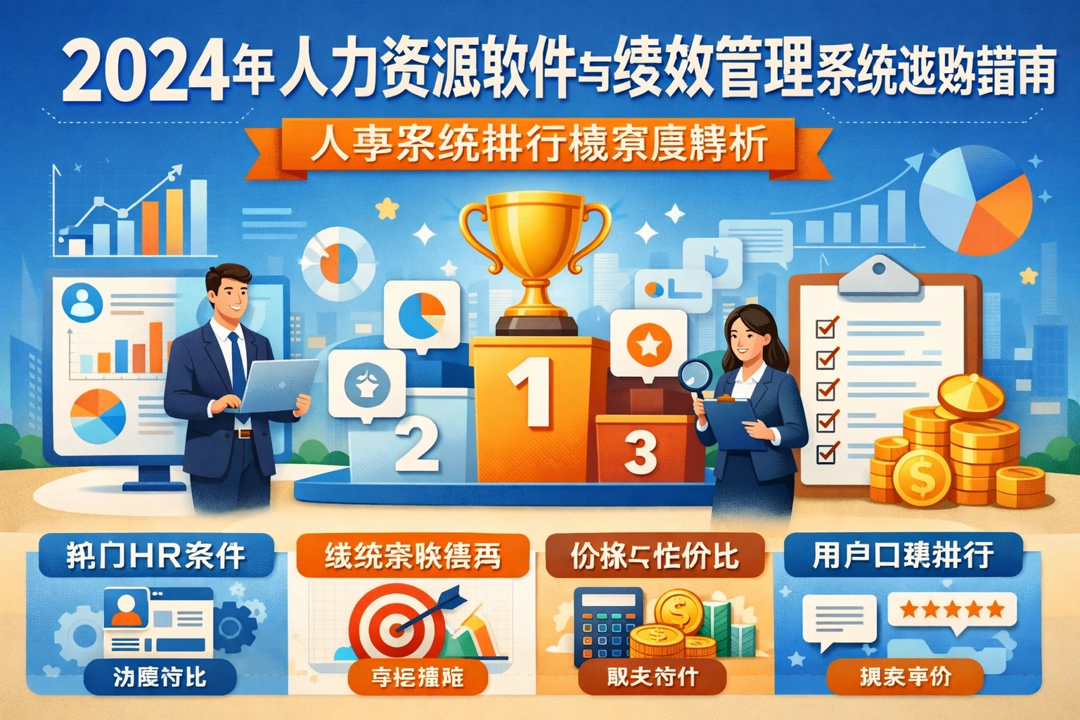 2024年人力资源软件与绩效管理系统选购指南：人事系统排行榜深度解析