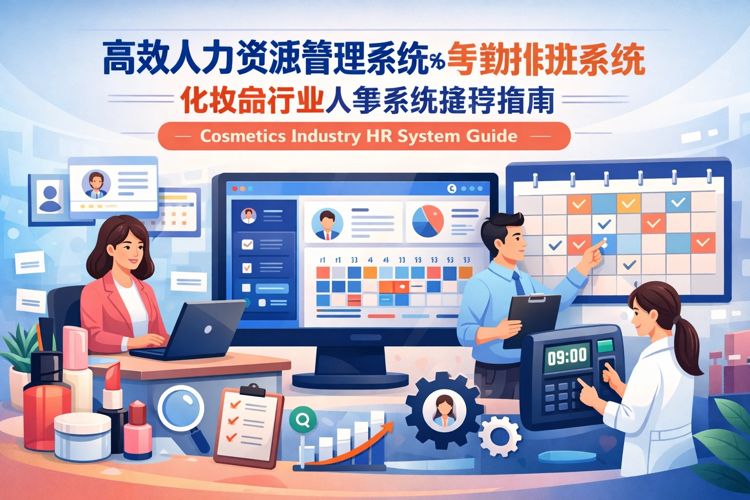 高效人力资源管理系统与考勤排班系统：化妆品行业人事系统推荐指南