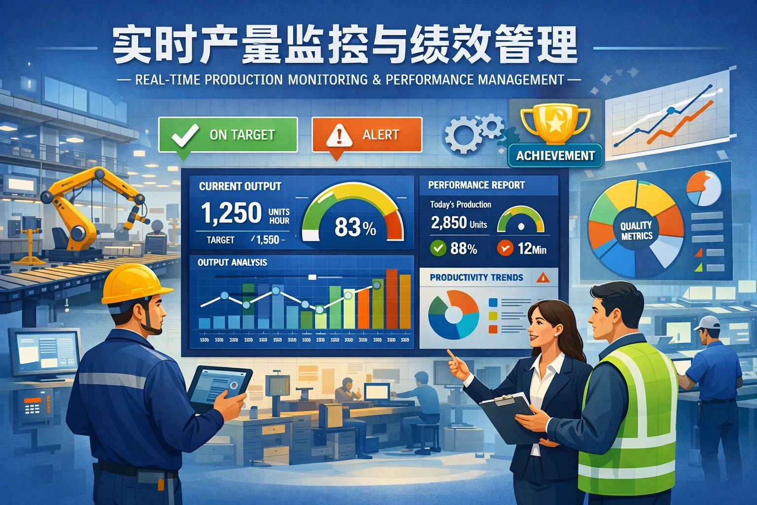 实时产量监控与绩效管理
